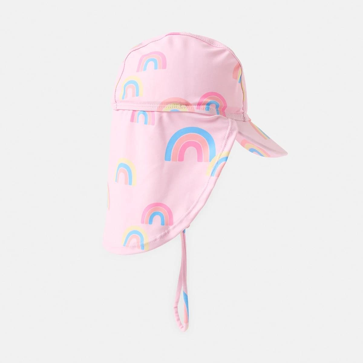 2 Swim Hat Pnk Rainb, 2 of 4