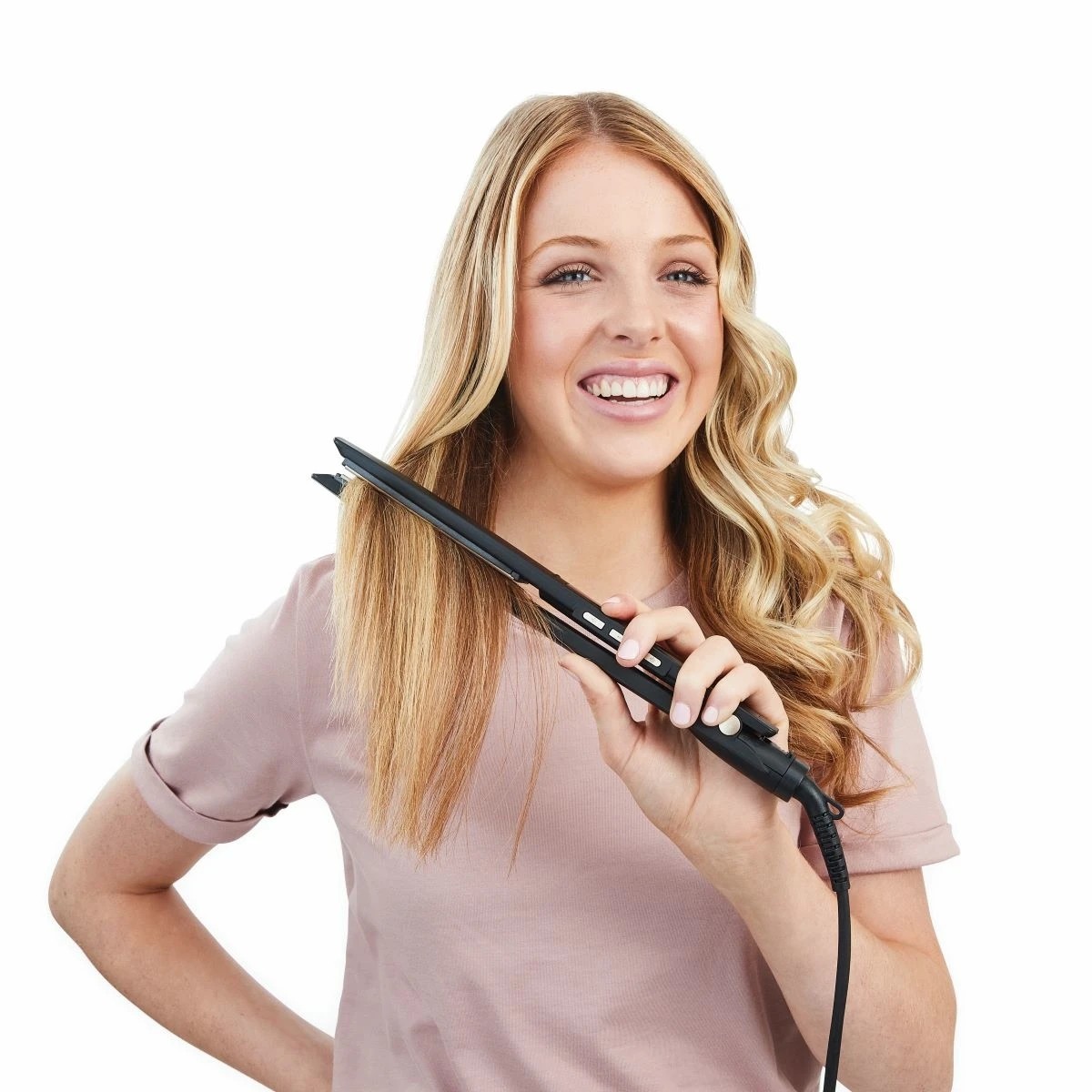 2 LCD Hair Straightener - Black, 2 of 8
