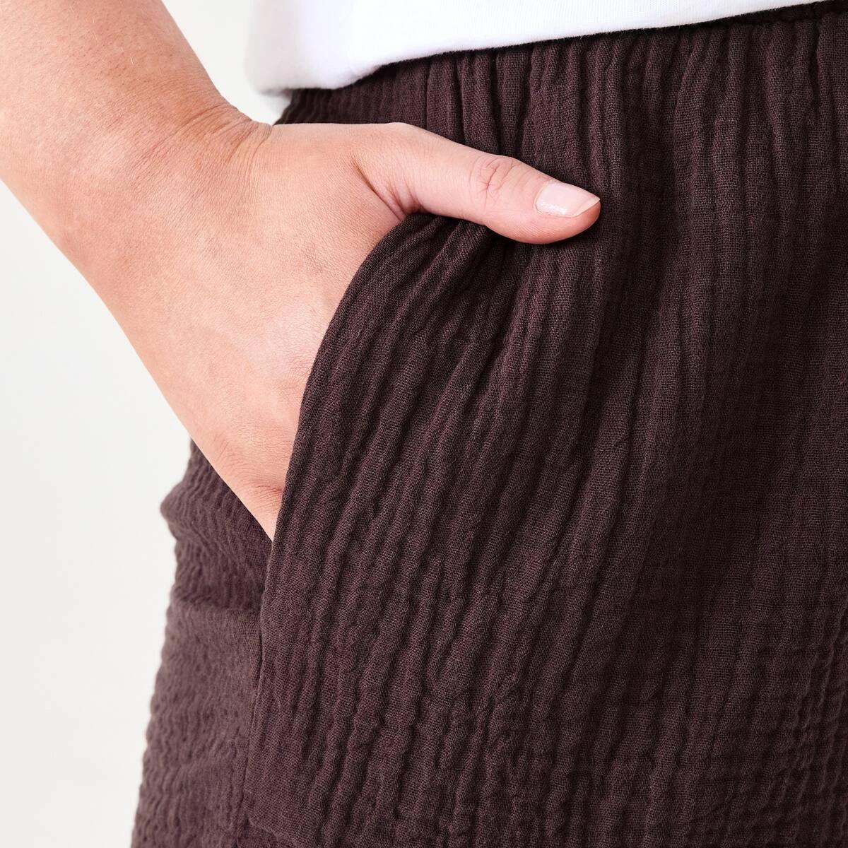 5 Double Cloth Shorts WARM MULBERRY, 5 of 6