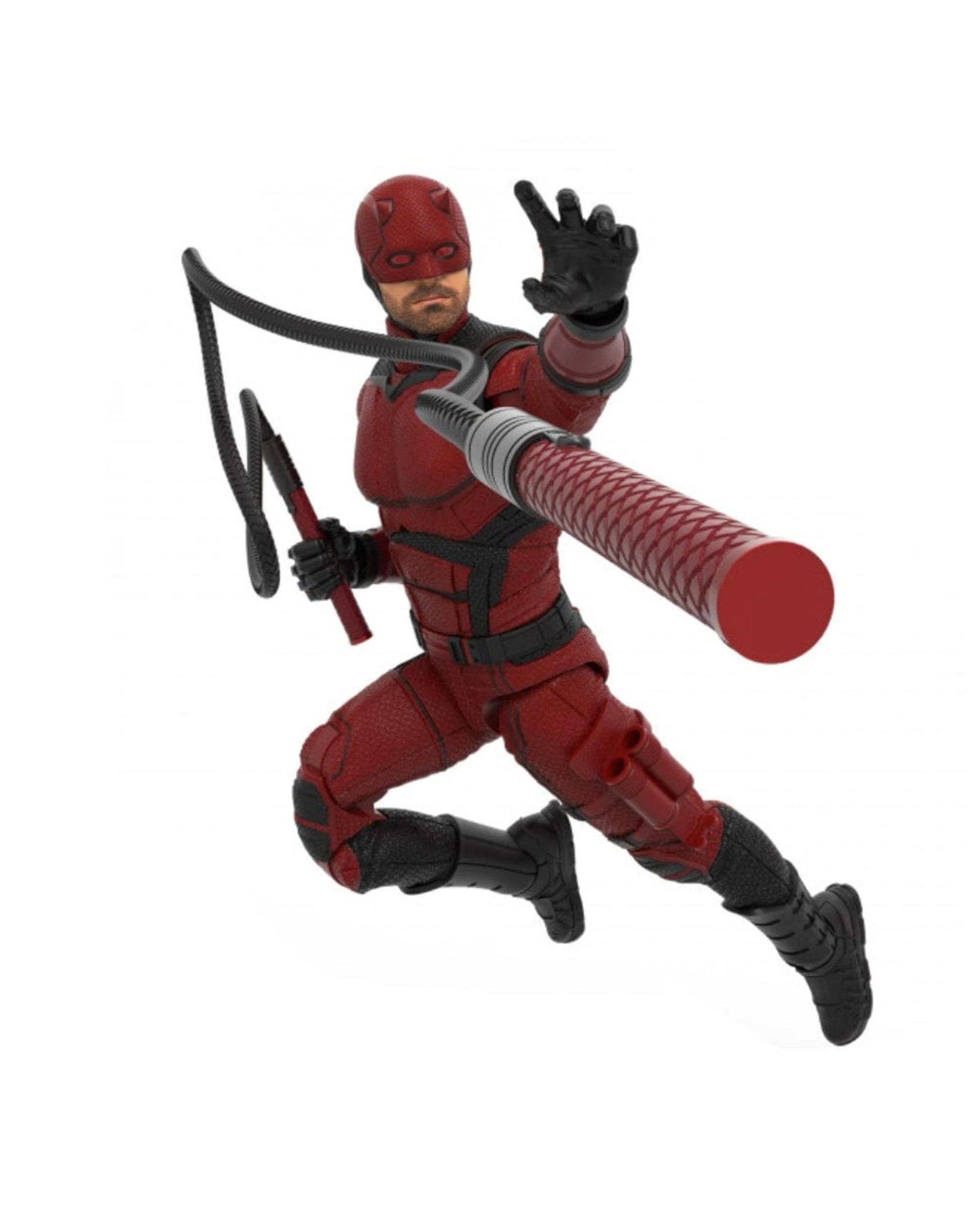 1 Marvel Legends Series Daredevil: Born Again Daredevil Action Figure, 1 of 3