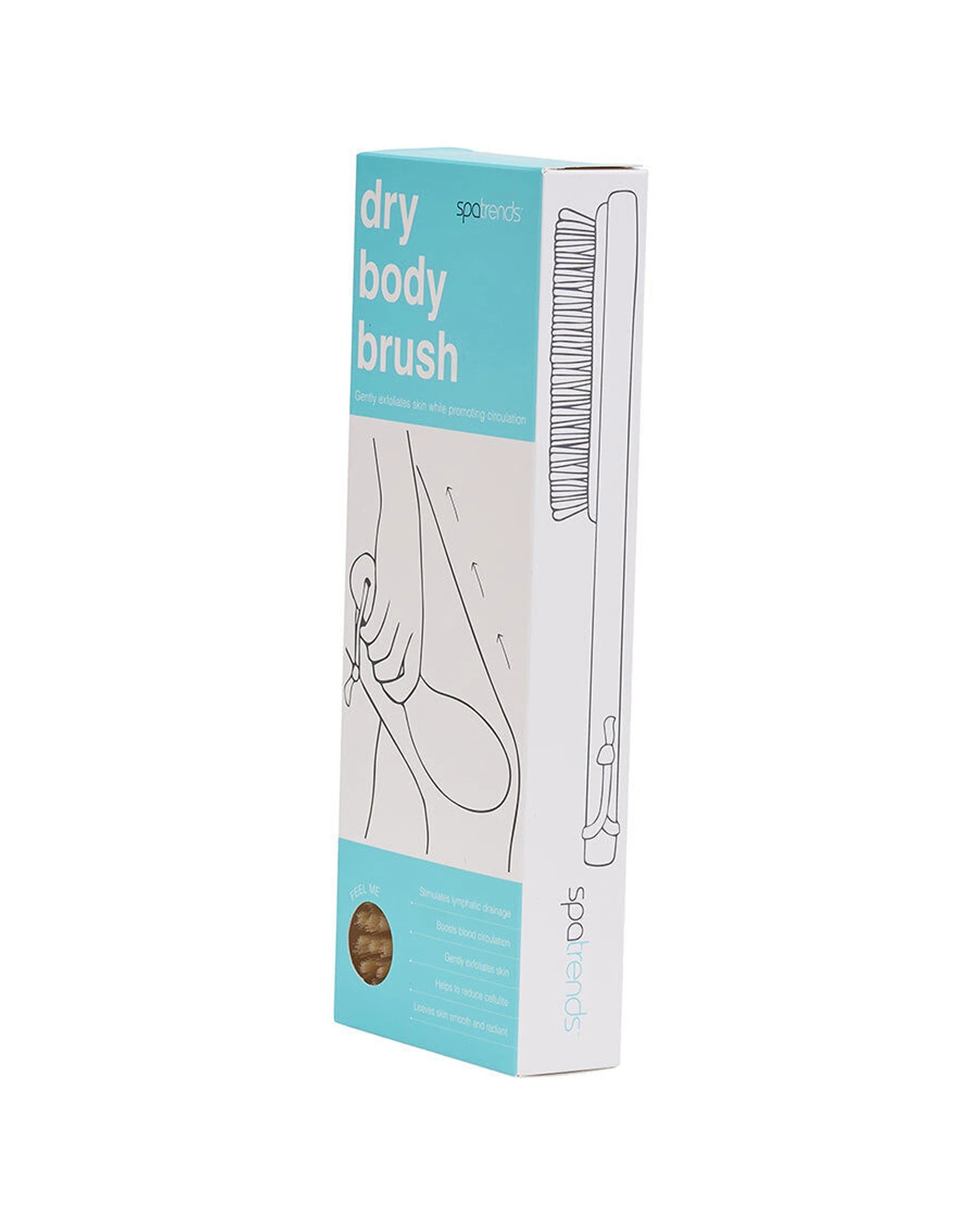 3 Annabel Trends Spa Trends Dry Body Brush 25x7cm - Brown, 3 of 3