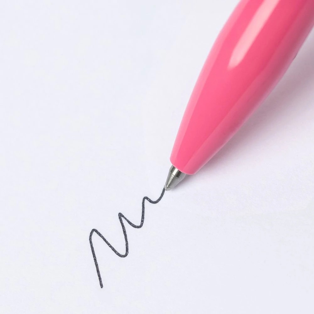 5 PILOT Acro 300 0.7mm Hybrid Ballpoint Pen Pink Barrel, 5 of 6