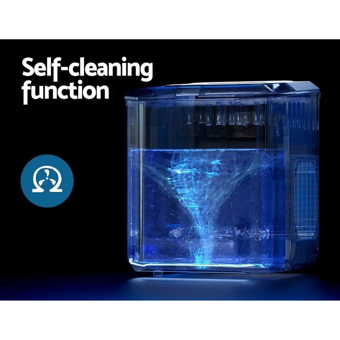 7 Devanti 12kg Ice Maker Machine w/Scoop Holder - White, 7 of 7