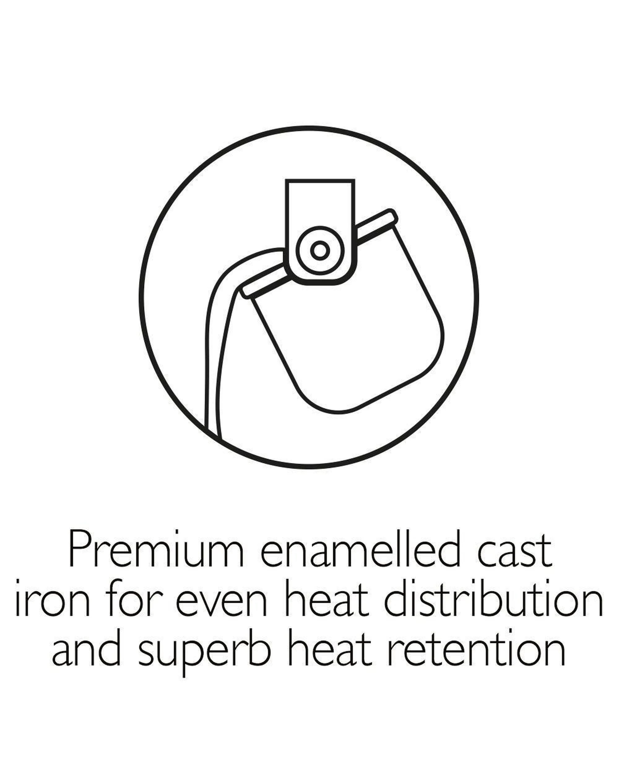 9 Stanley Rogers Cast Iron 28cm 6.5L French Oven Grill Duo  Bordeaux, 9 of 10