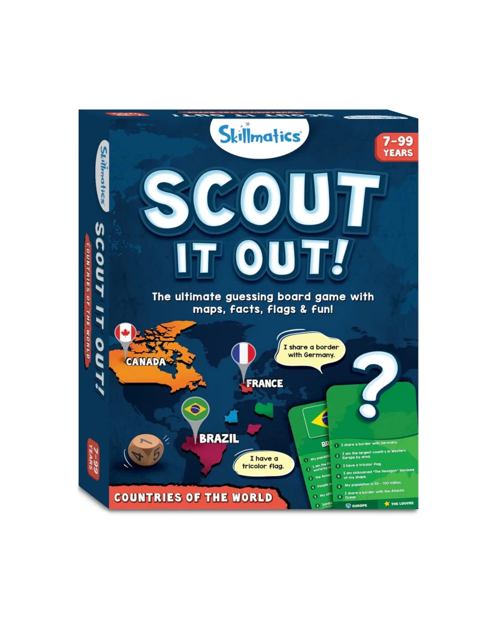 1 Skillmatics Scout it Out! Trivia Board Game, 1 of 8