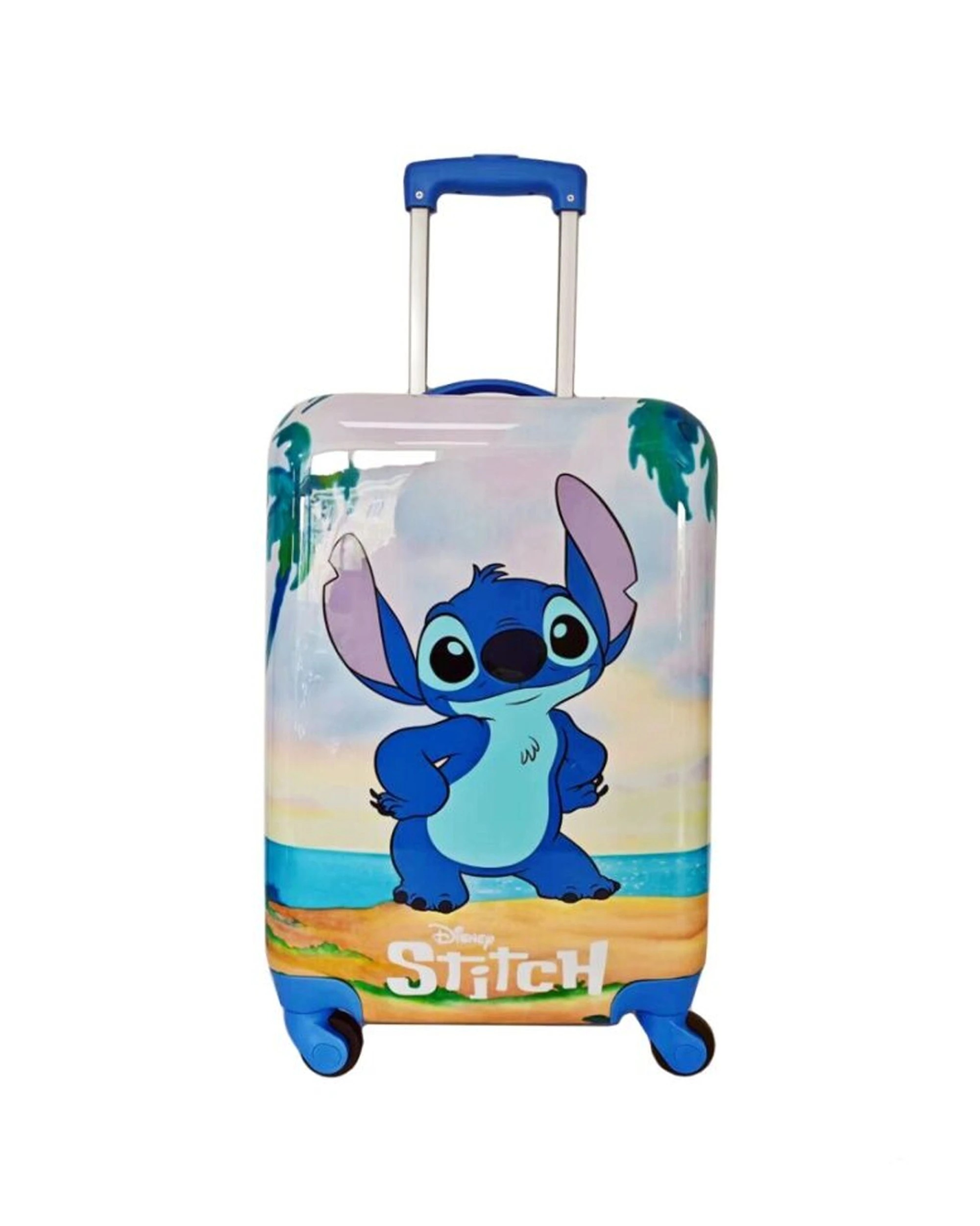 1 Tosca Disney Stitch Design Hard Shell Onboard/Carry-On Luggage Suitcase 20" - Multi, 1 of 4