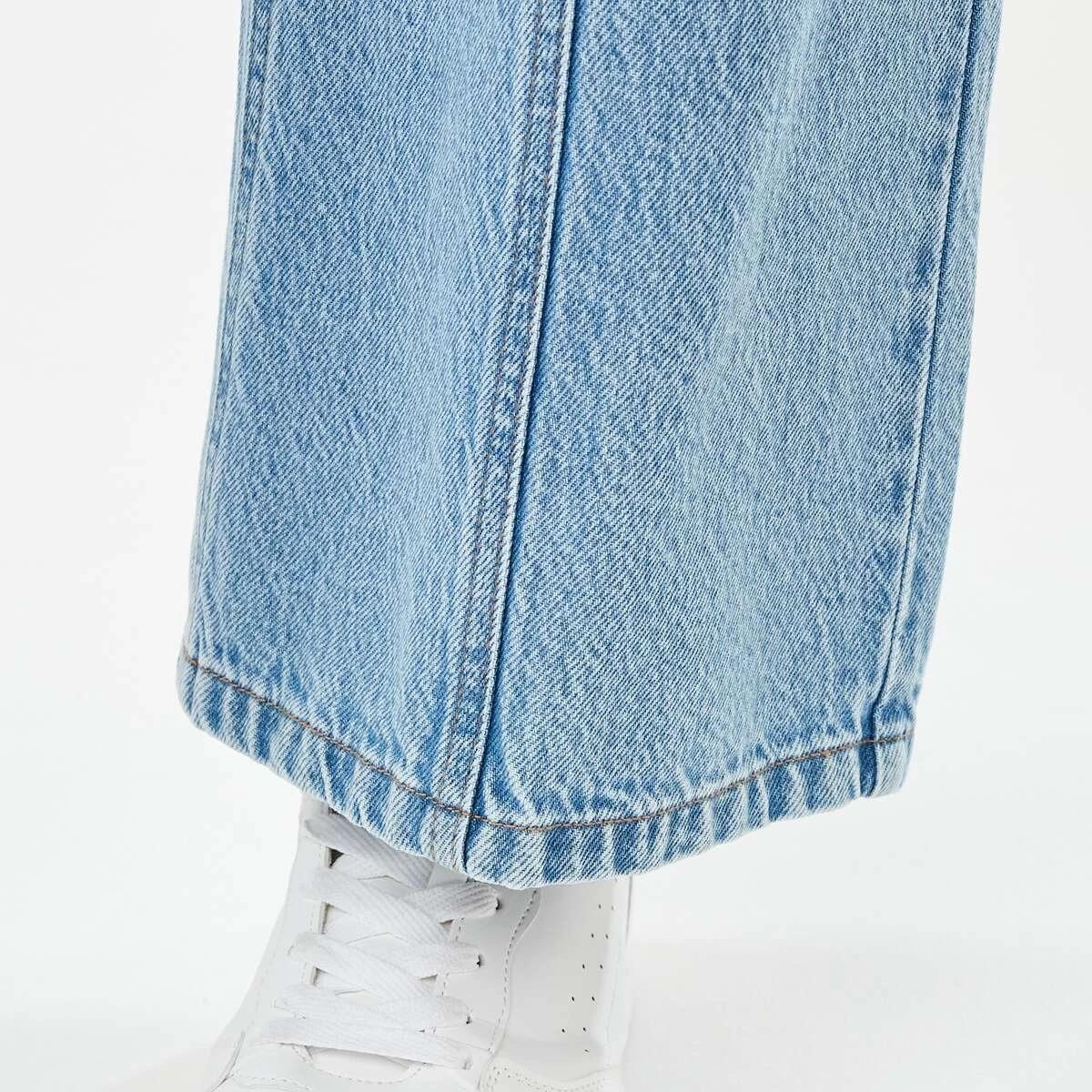 7 Seam Front Jeans LIGHT WASH DENIM, 7 of 7