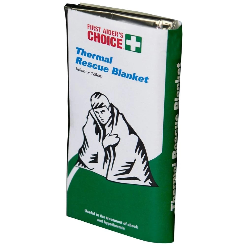 1 First Aiders Choice Emergency Thermal Blanket, 1 of 1