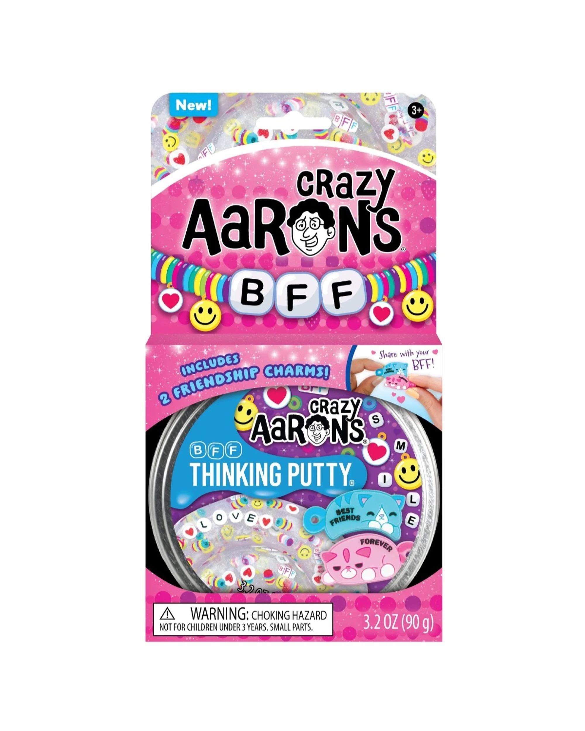 1 Crazy Aaron's Thinking Putty Trendsetters BFF 4 inch Tin, 1 of 2