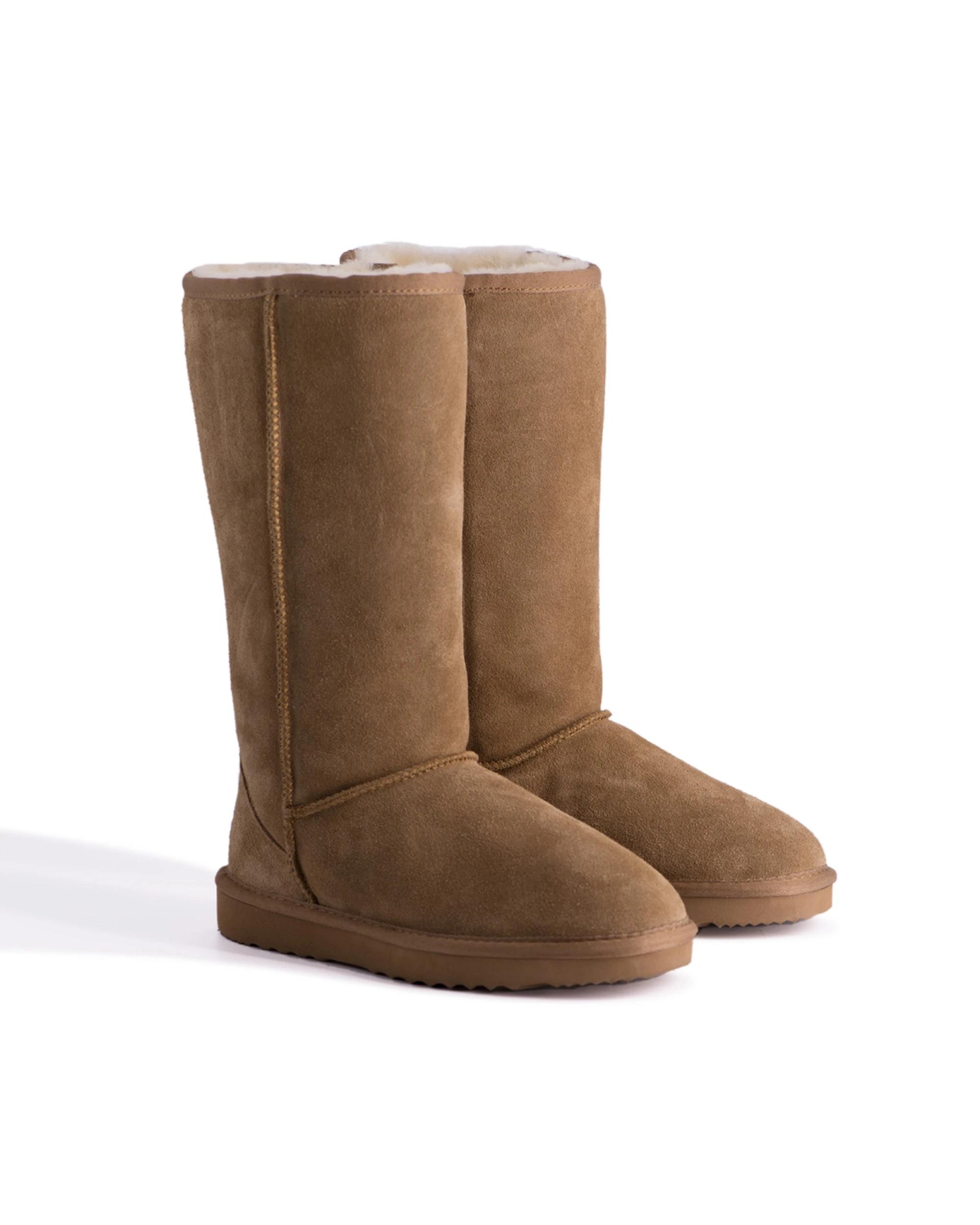 5 Aus Wooli Tall Zip Up Sheepskin Boot , 5 of 6