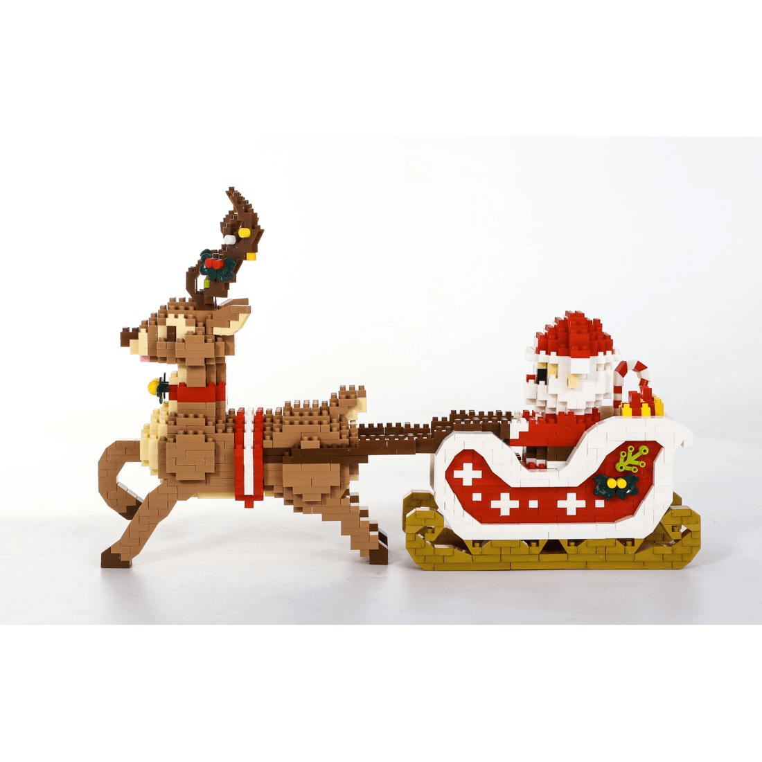 2 1375 Piece Mini Blocks: Reindeer & Santa, 2 of 6