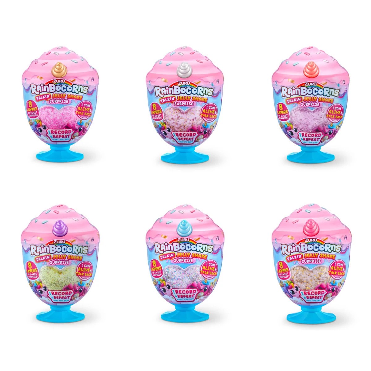 2 Zuru Rainbocorns Talkin' Jelly Shake Surprise - Assortment, 2 of 5