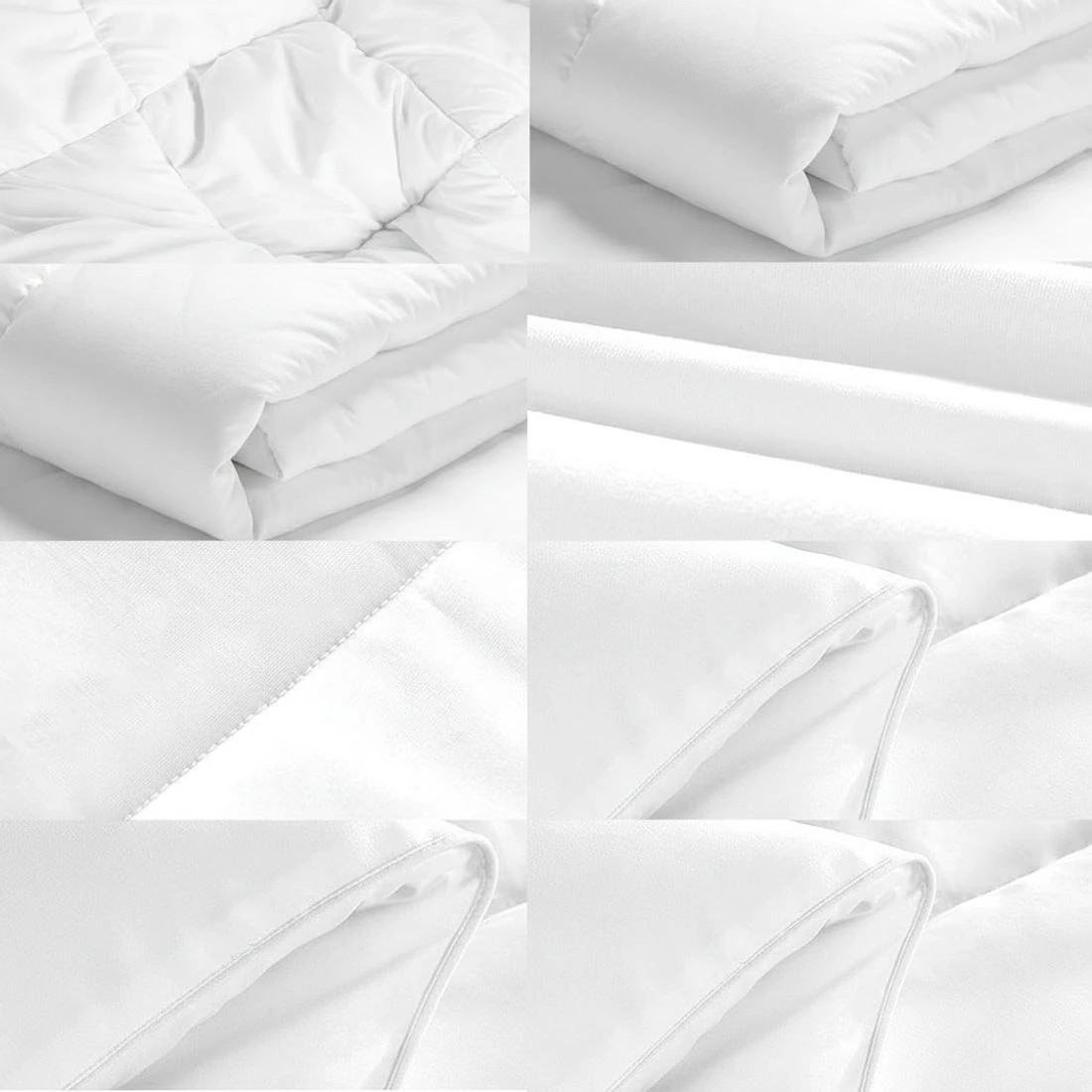 8 Giselle Bedding 700GSM Duck Down Feather Quilt Duvet Doona Winter Blanket Double - Double Bed - White, 8 of 9