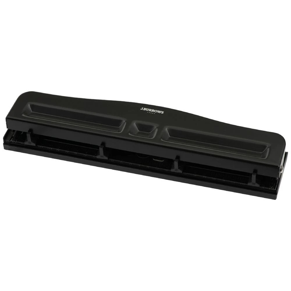 1 J.Burrows 4-Hole Punch Black, 1 of 3
