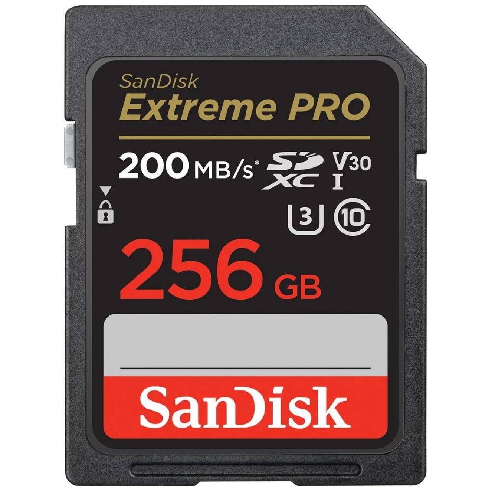 1 SanDisk 256GB Extreme Pro SDXC Memory Card, 1 of 3