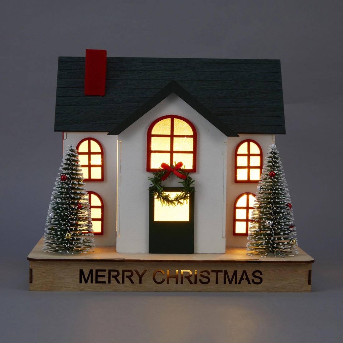 1 Light Up Christmas House, 1 of 6