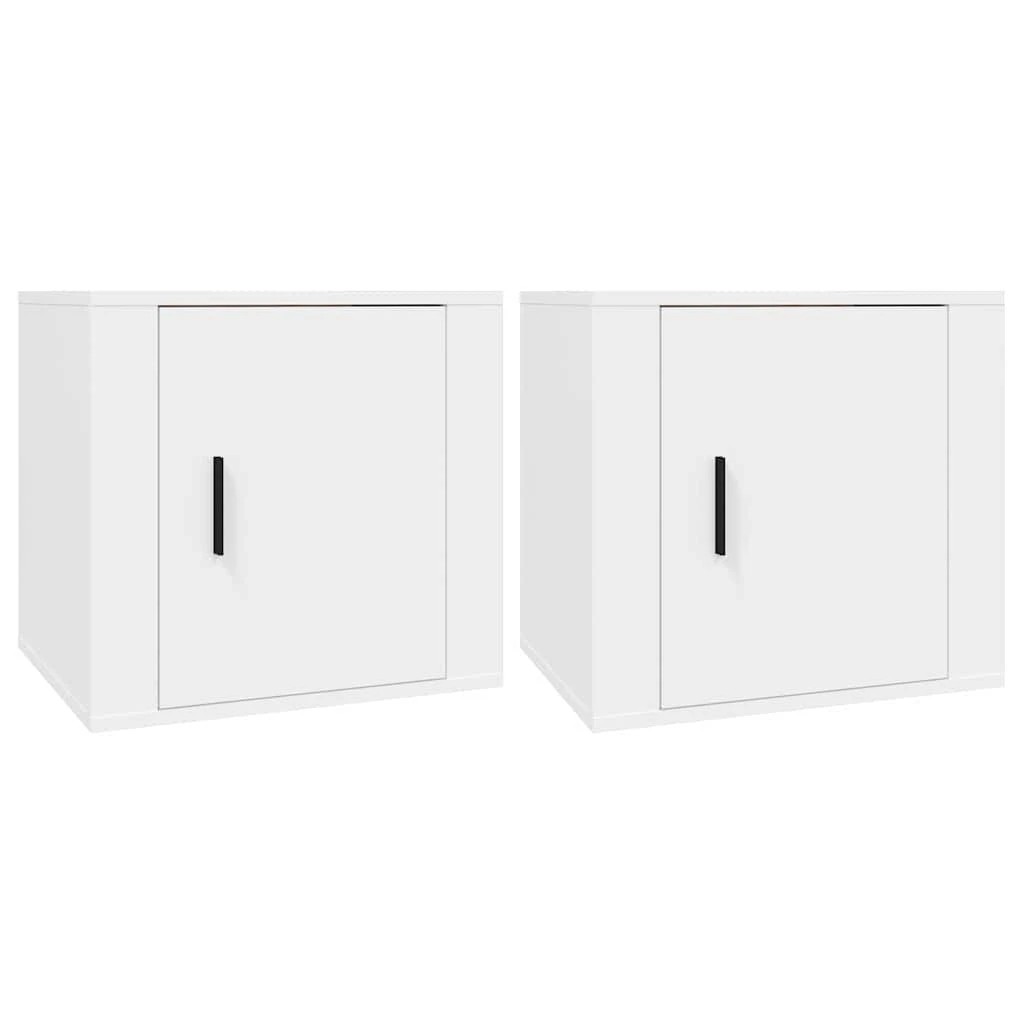 1 vidaXL bedside cabinet Ample Storage - White, 1 of 9