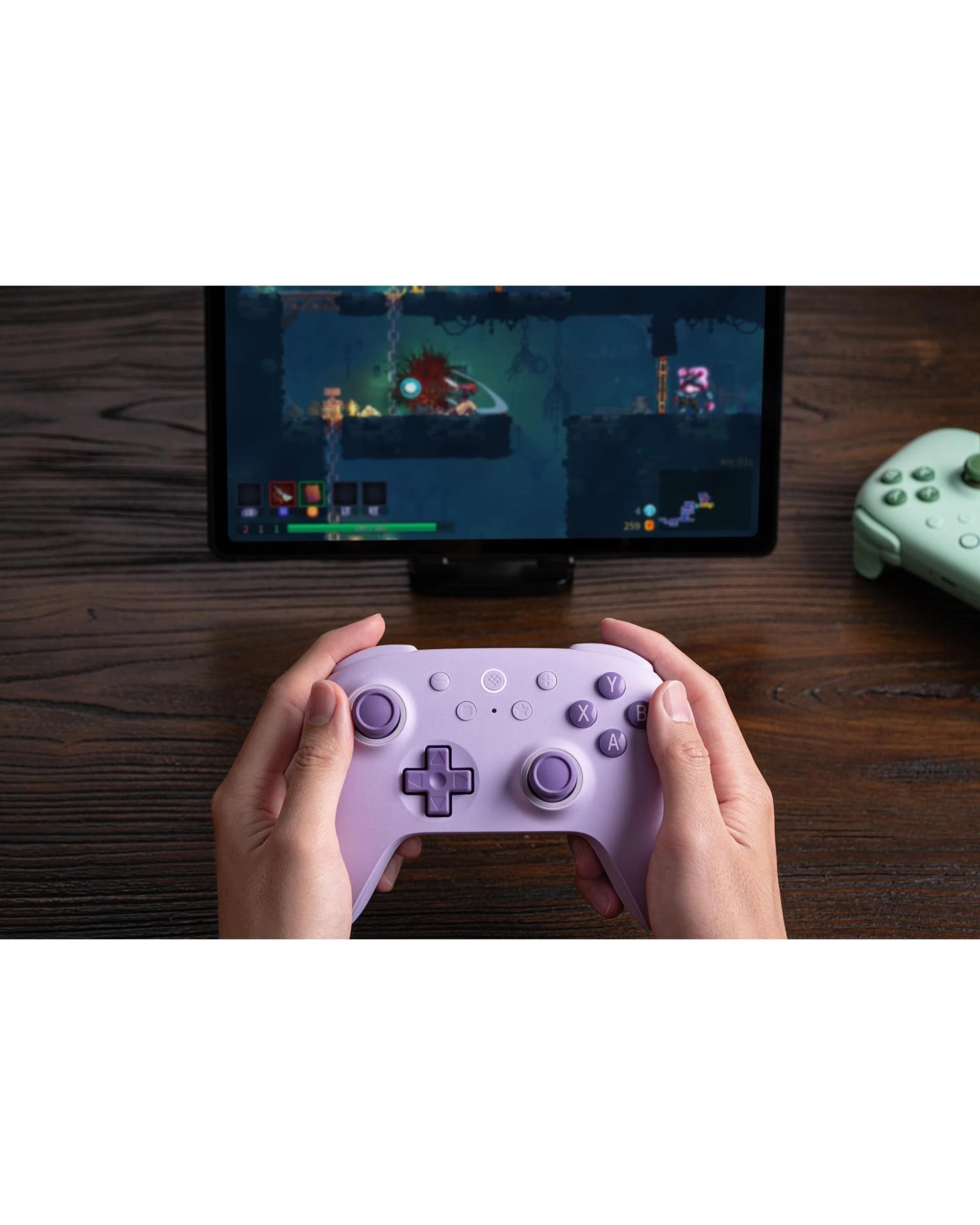 4 8BitDo Ultimate 2C Wireless Controller for PC - Purple, 4 of 10