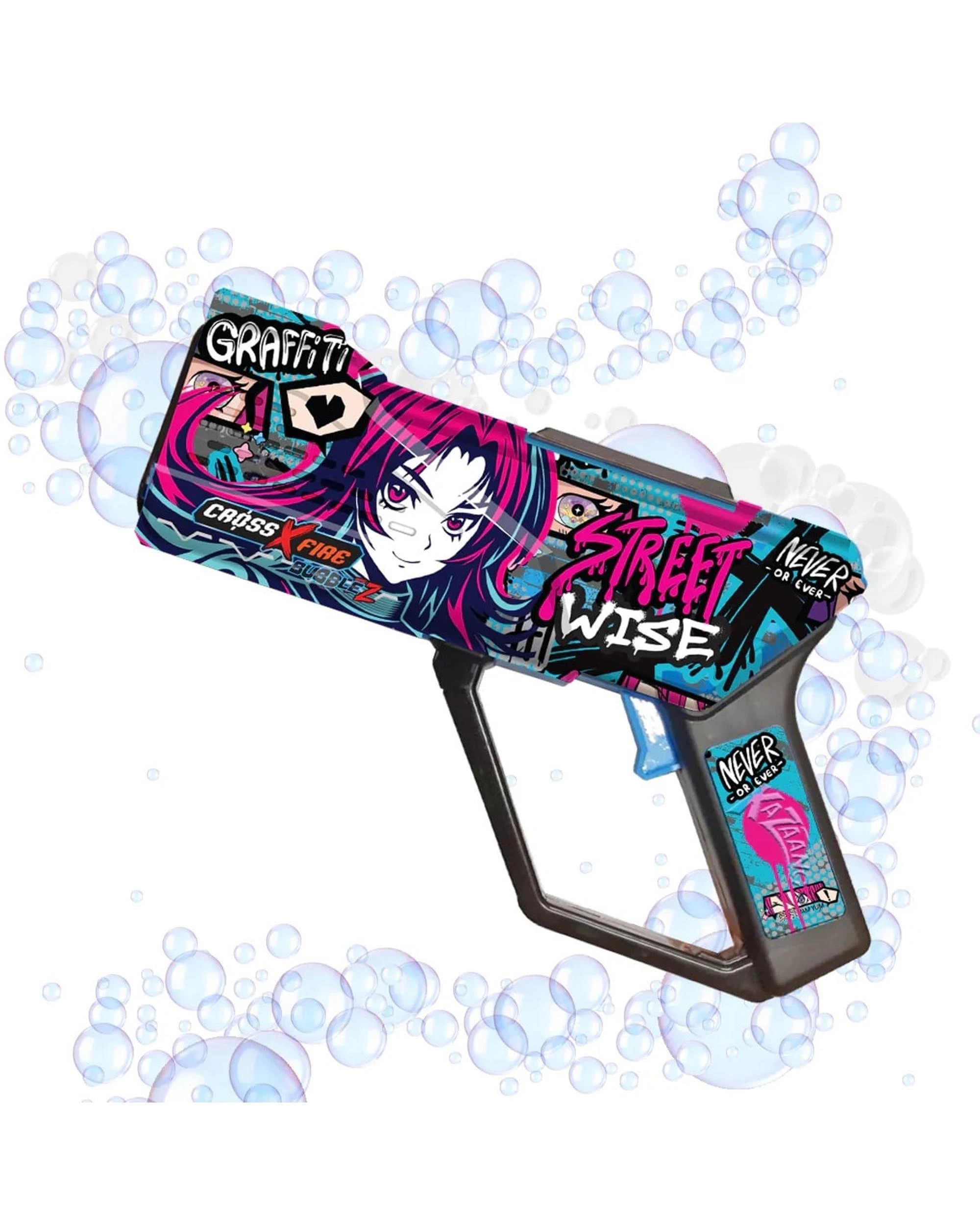 2 CrossXFire Bubblez Streetwise Bubble Gun, 2 of 5