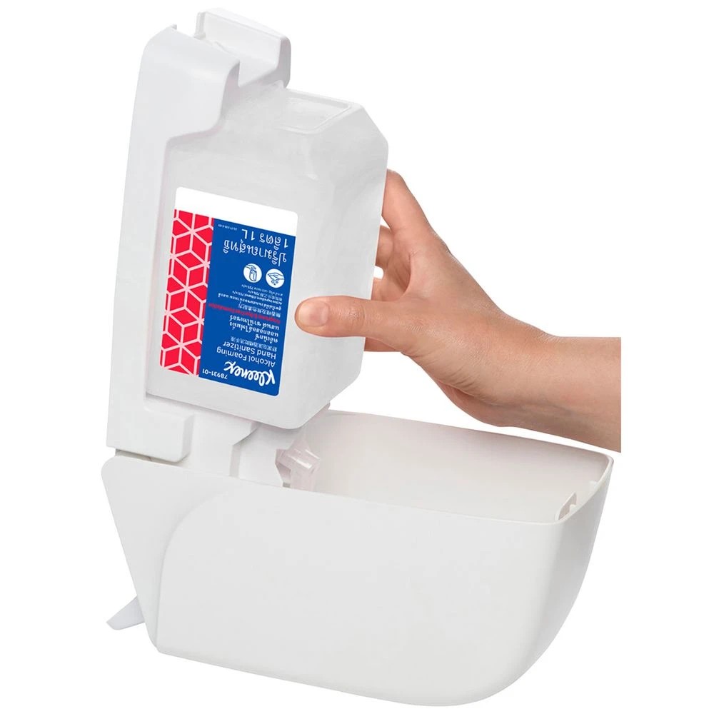 4 Kleenex Alcohol Foaming Hand Sanitiser 1000mL Cartridge 6 Pk, 4 of 5