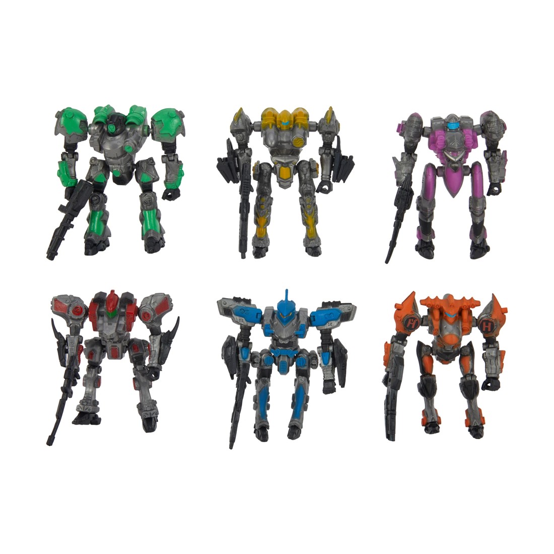 2 3 Pack Mech Warriors Action Figures - Assorted, 2 of 8