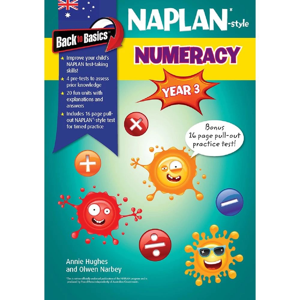 1 Blake's Back to Basics Year 3 NAPLAN Numeracy, 1 of 5