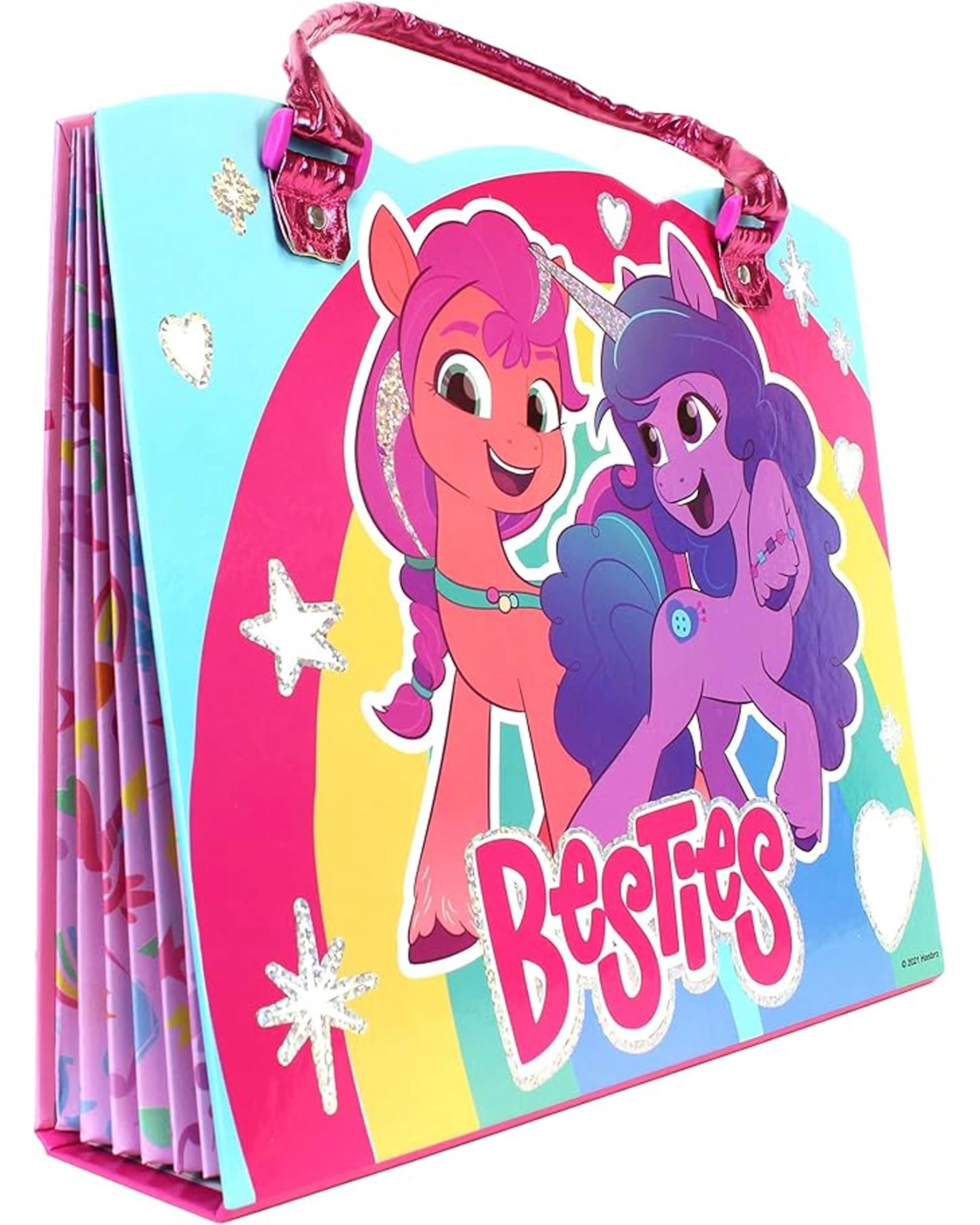 1 My Little Pony Dambulla Pty Ltd Tara 100pc Activity Tote Bag - One Size - Multi, 1 of 6