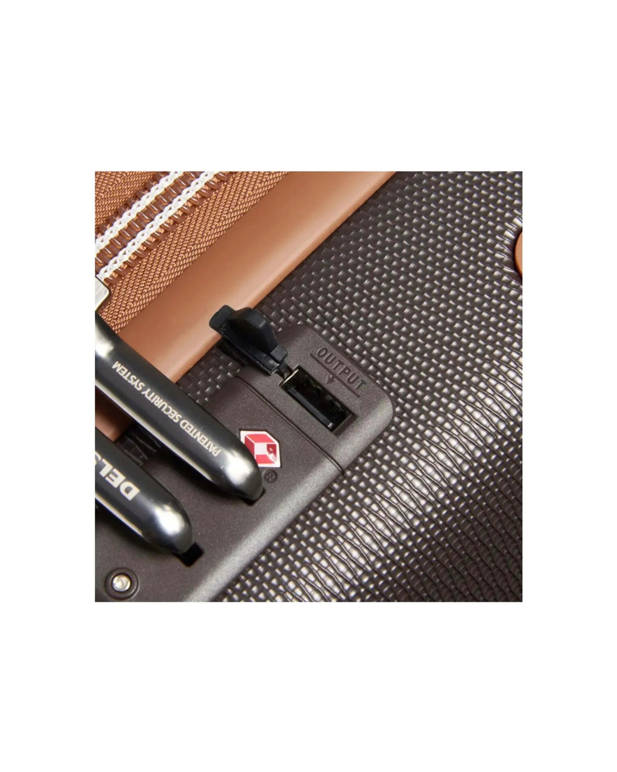 5 Delsey Chatelet Air 2.0 55 cm 4-Wheel Cabin Suitcase TSA Lock USB Port - Brown, 5 of 6