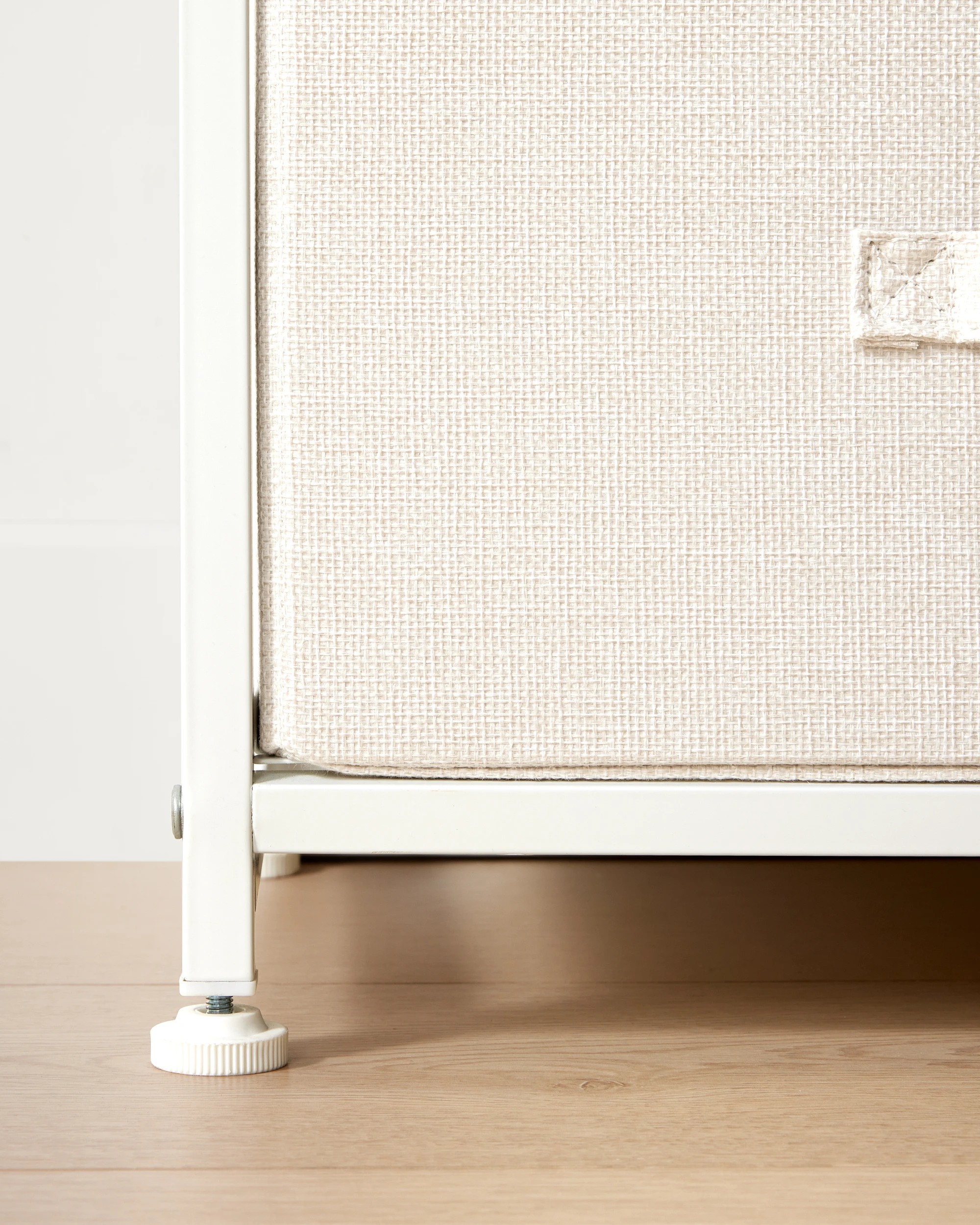7 Linen Look 3 Drawer Chest - Beige, 7 of 7