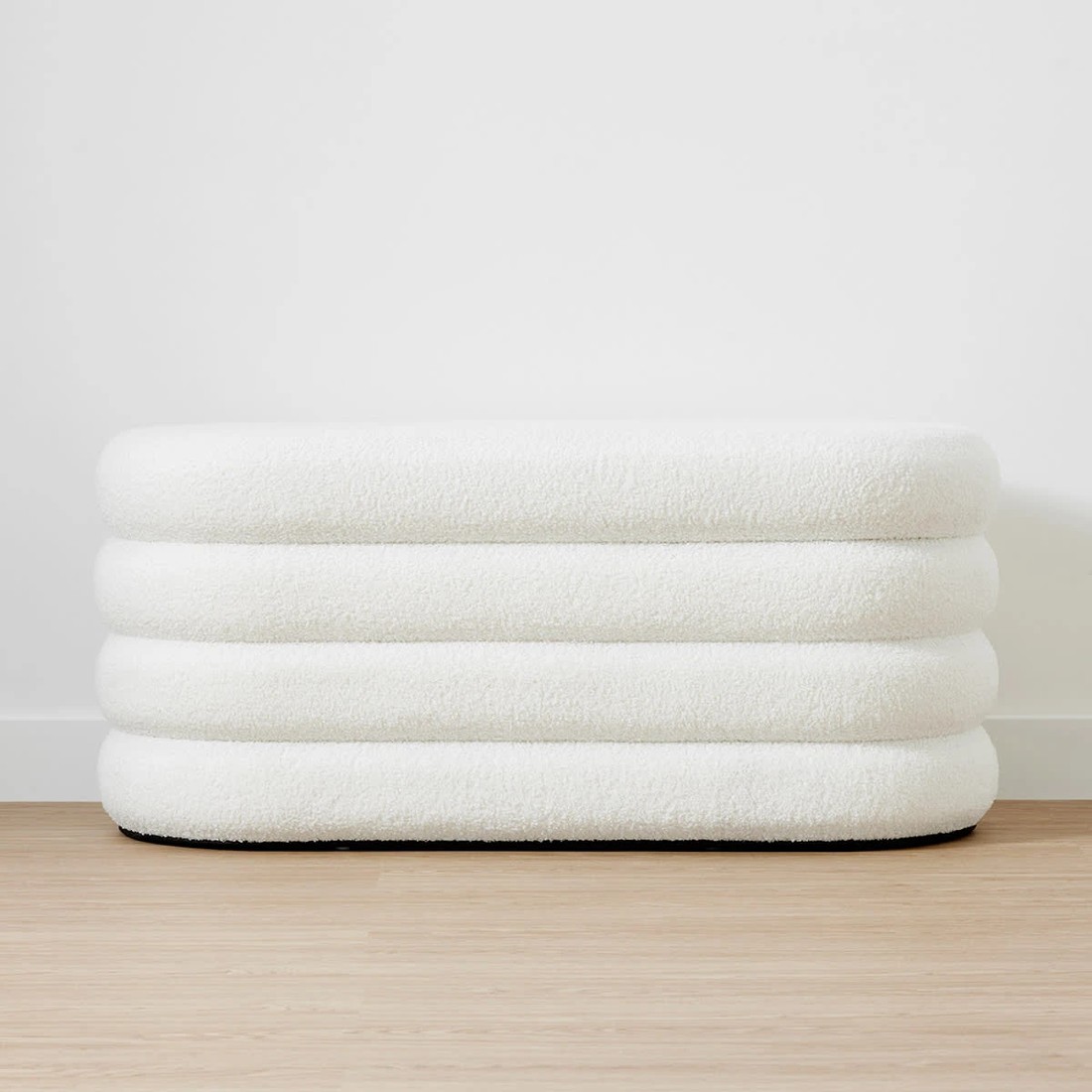 2 Boucle Storage Bench, 2 of 10