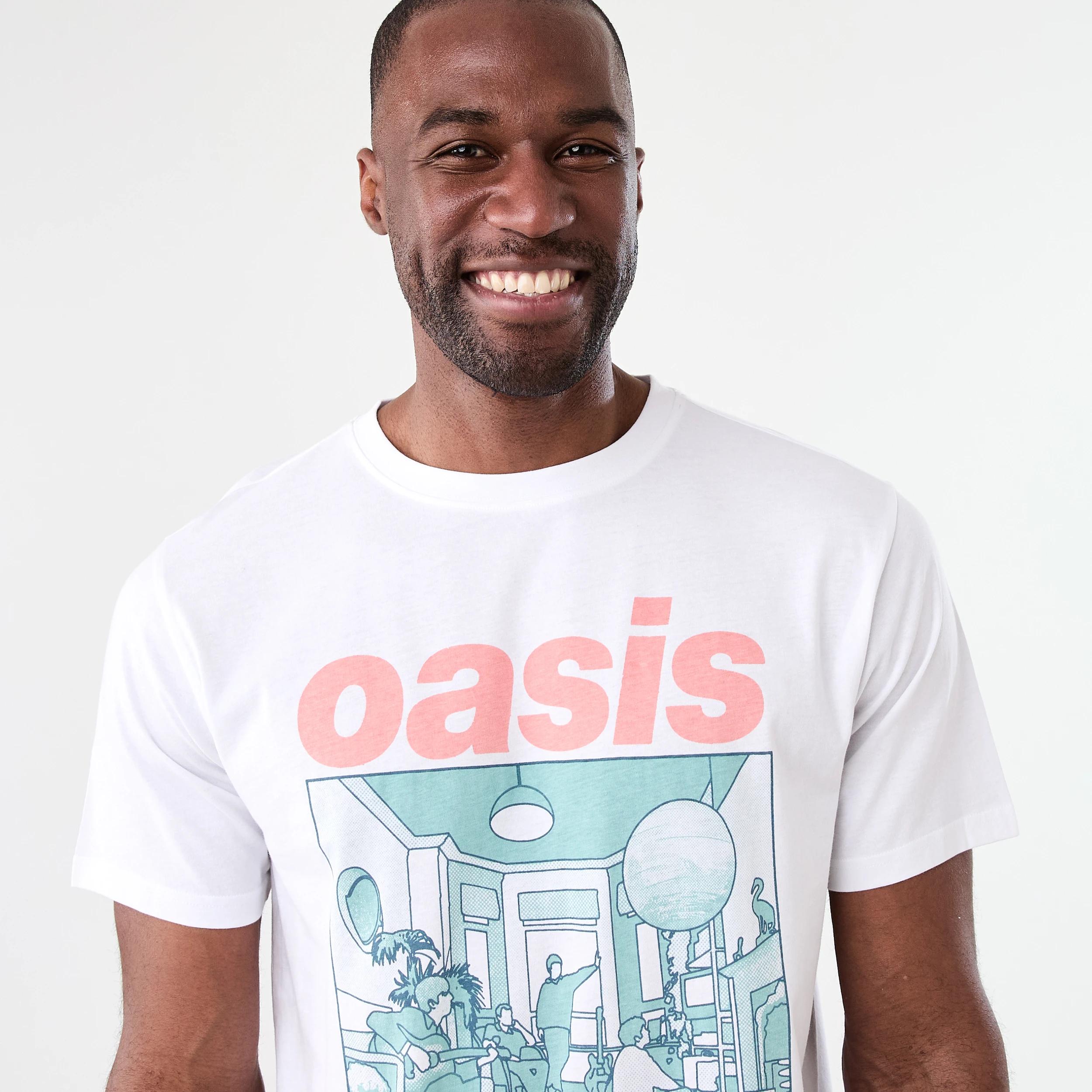 4 Oasis License T-shirt WHITE, 4 of 5