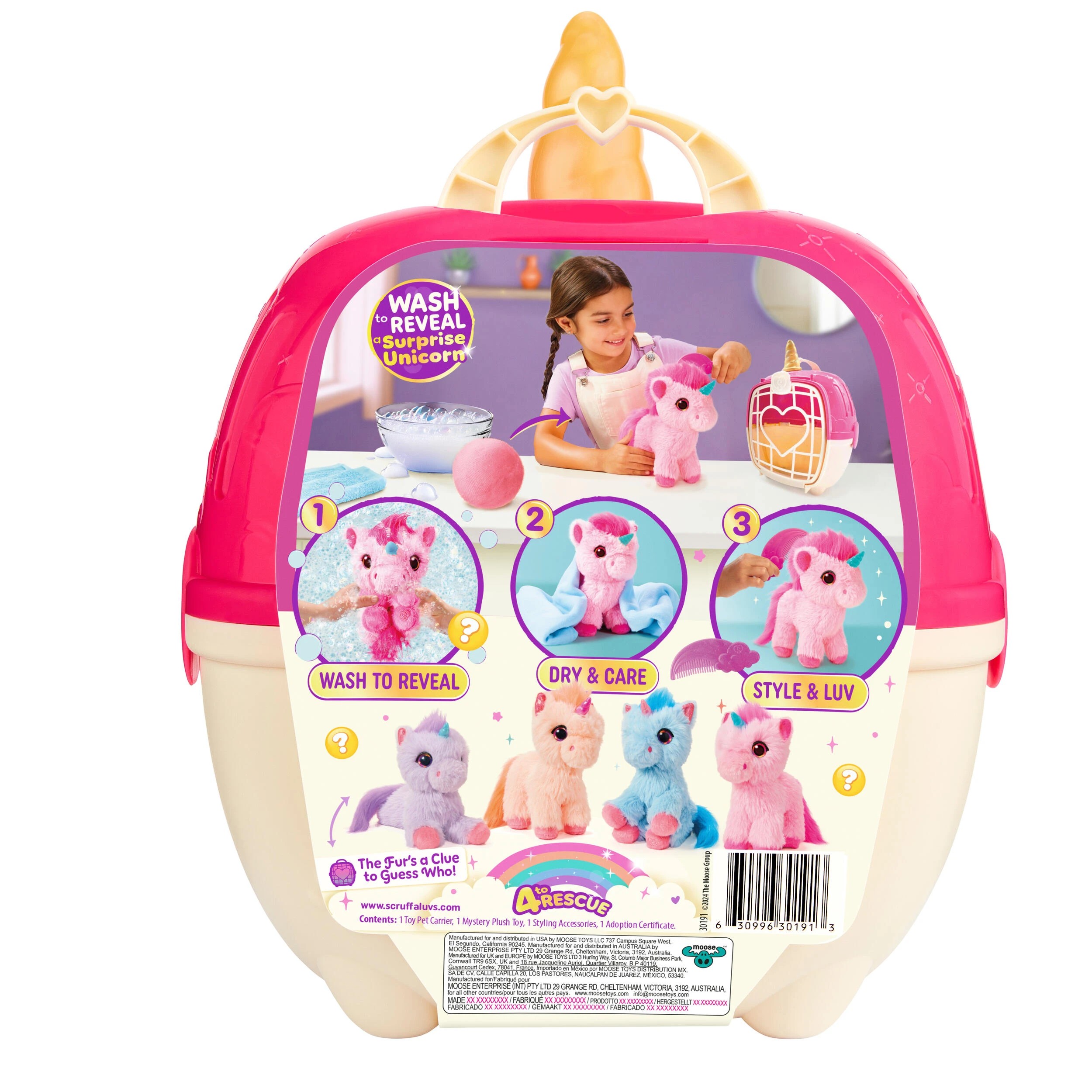 4 ScruffaLuvs Unicorn Scruffs - Assorted, 4 of 11