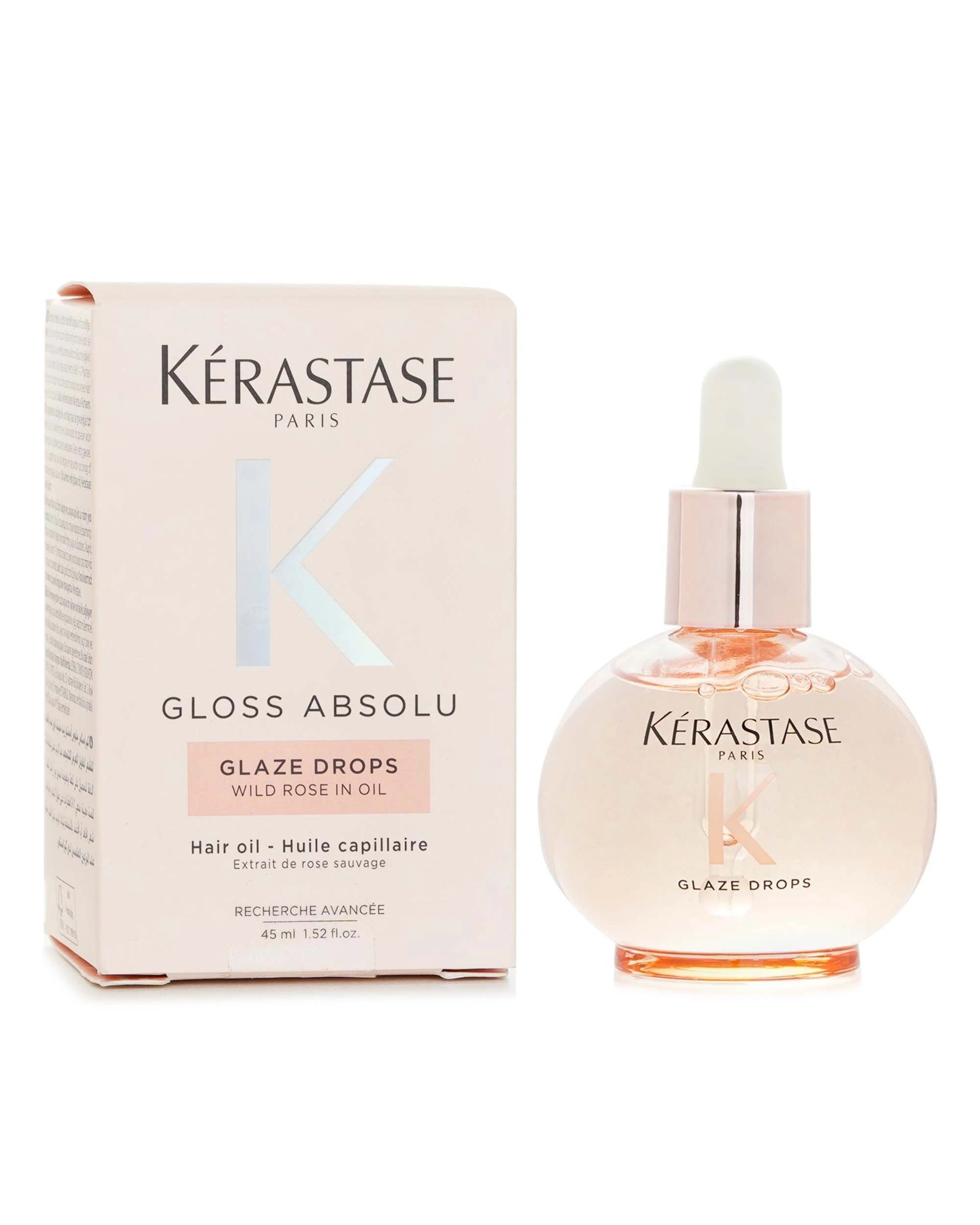 2 Kerastase Gloss Absolu Glaze Drops Anti-Frizz Hair Oil 45ml, 2 of 3