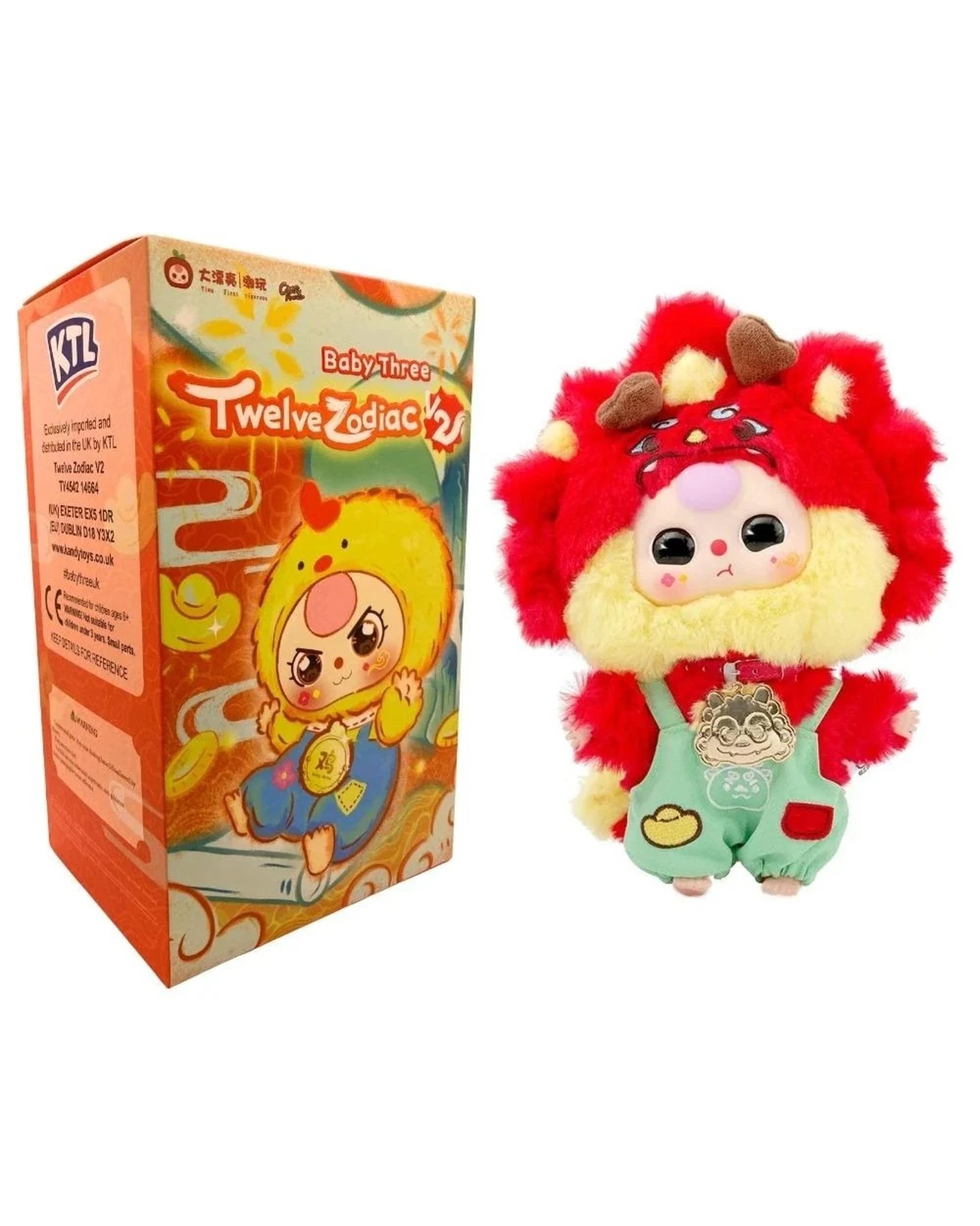 1 Baby Three: Chinese Zodiac V2 Plush Blind Box, 1 of 9