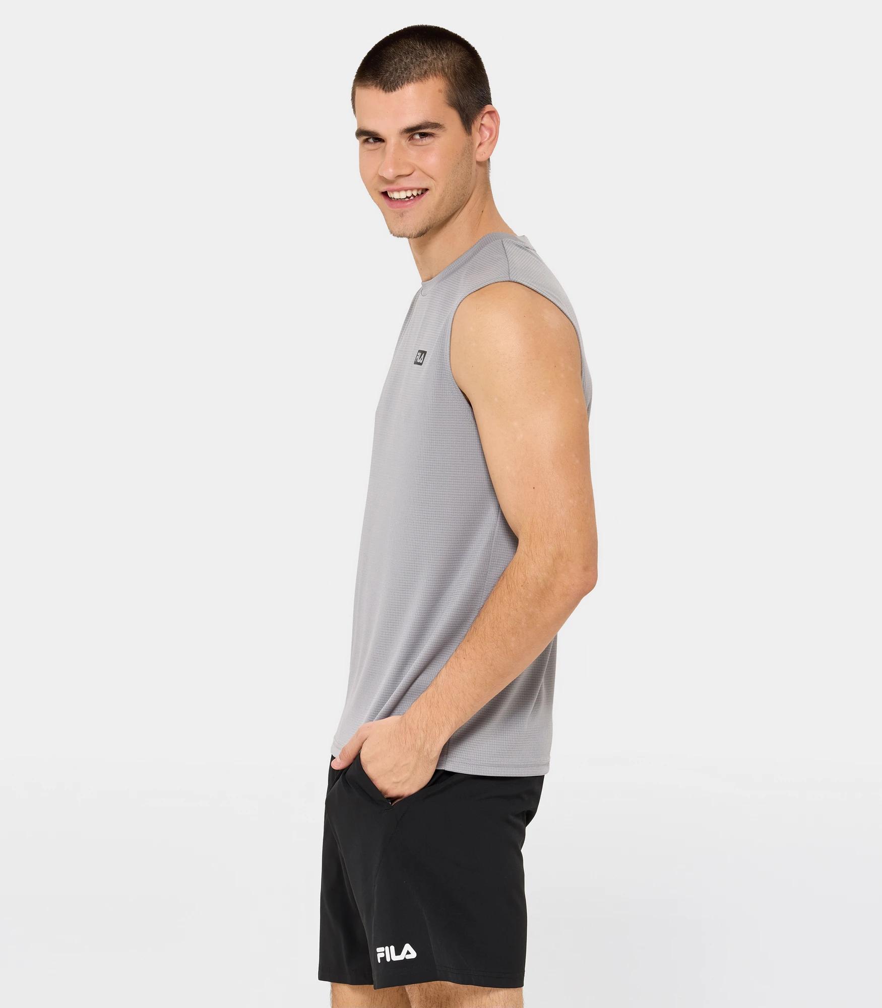 3 Amos Active Training Tank Top - Fila GREY, 3 of 5