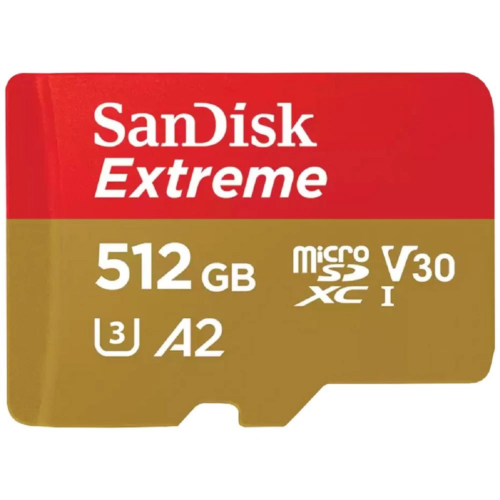 1 SanDisk 512GB Extreme microSDXC Memory Card, 1 of 4