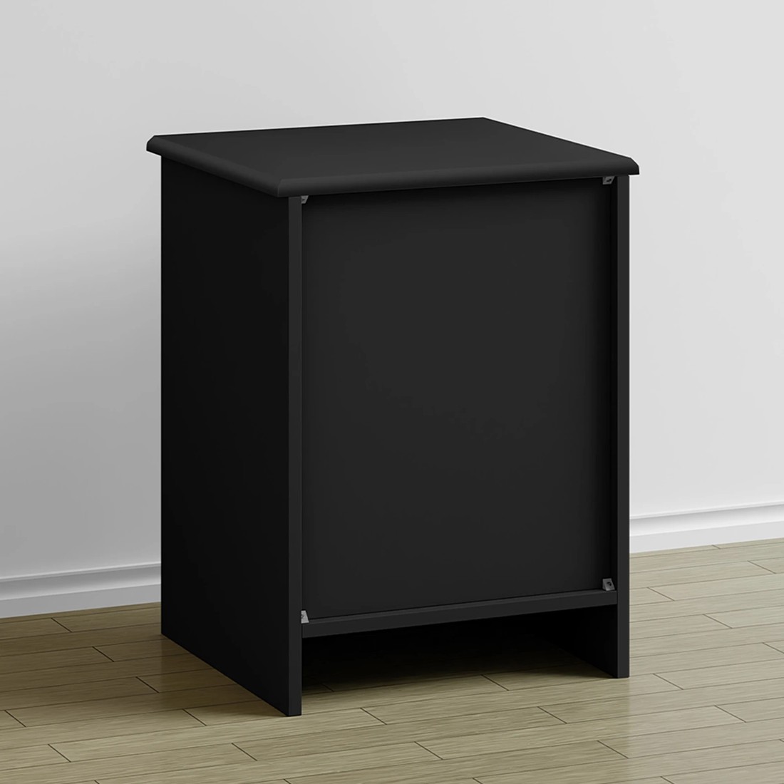 10 Alfordson Bedside Table Storage Cabinet Side End  Nightstand - Black, 10 of 10
