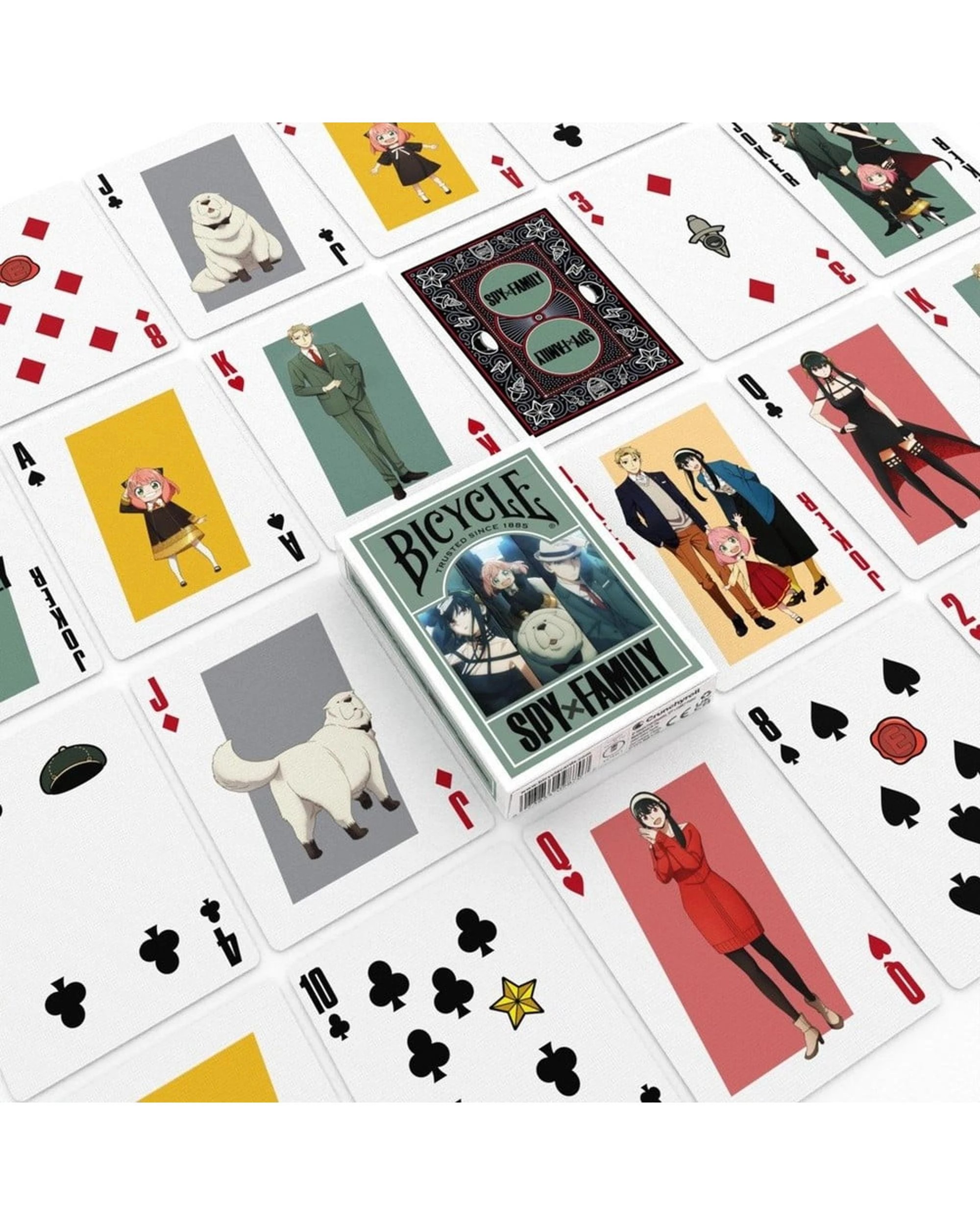 3 Bicycle Spy x Family Playing Cards, 3 of 5