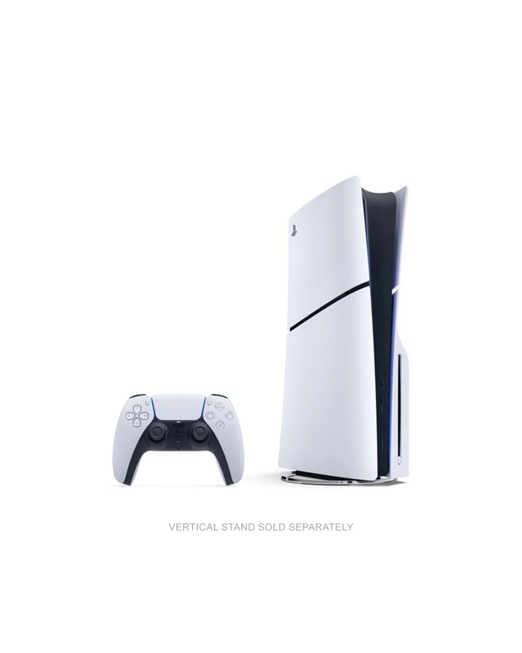 1 PlayStation 5 (Slim) Disc Console - White, 1 of 5