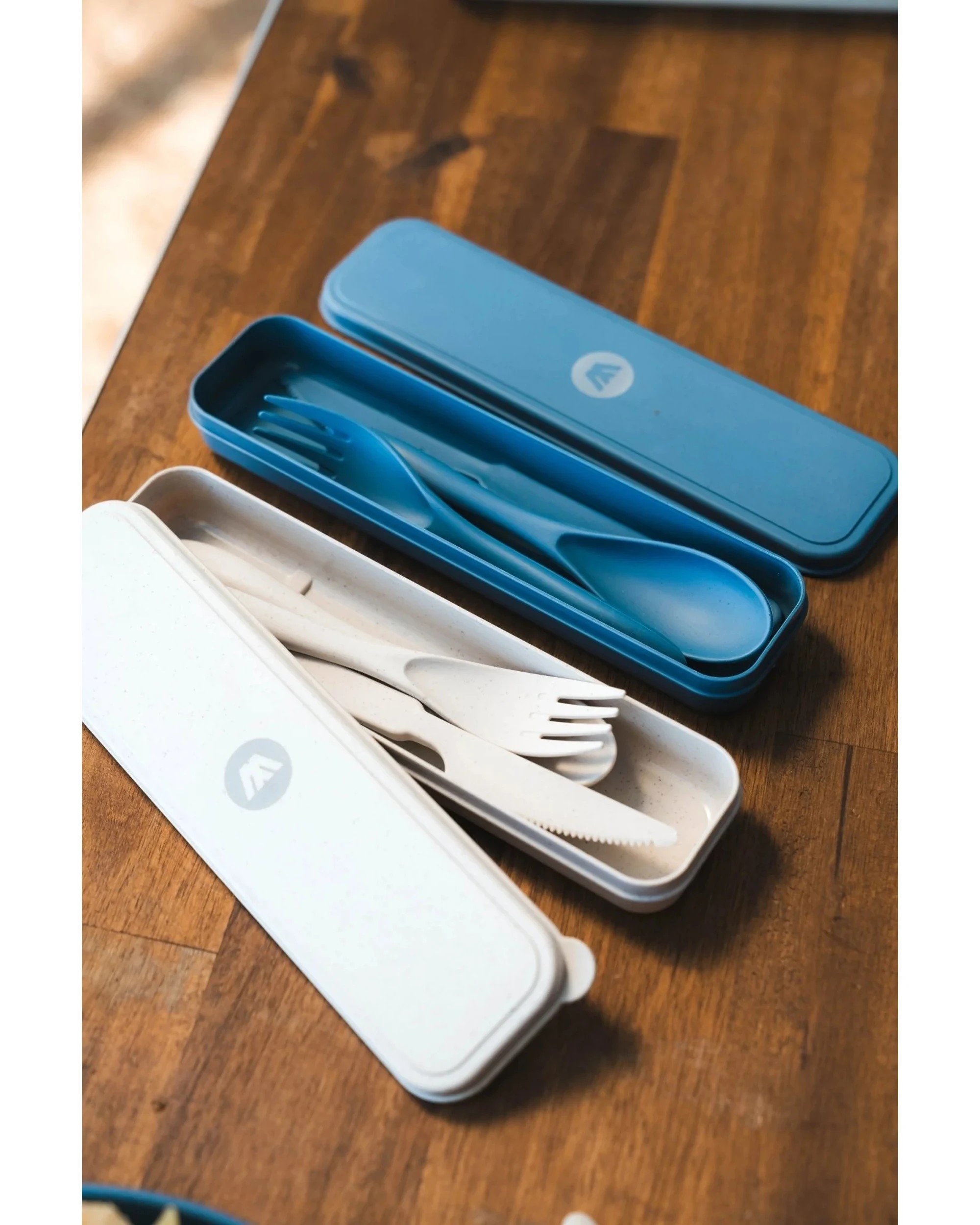 3 Wildtrak Wheat Straw Tableware Set 4pc Biodegradable Eco Friendly Camping - Assorted, 3 of 3