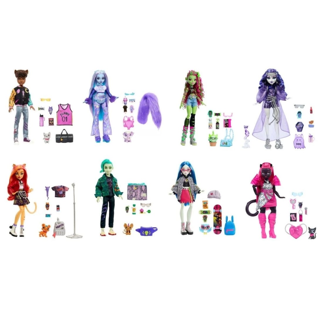3 Monster High Doll Playset - Assorted, 3 of 8