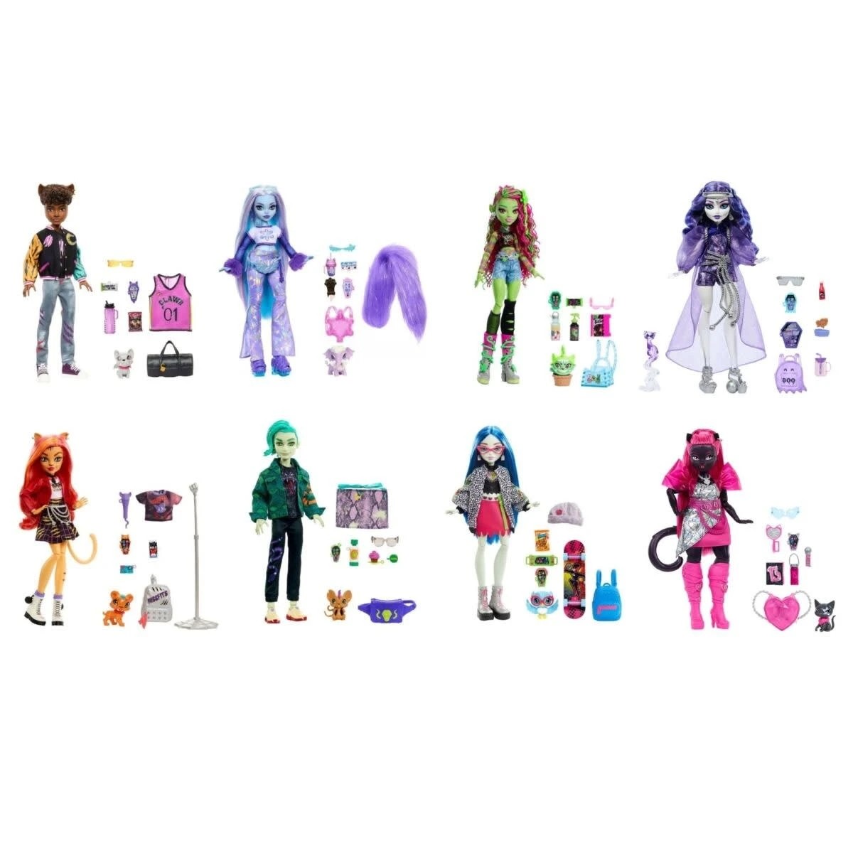 3 Monster High Doll Playset - Assorted, 3 of 8