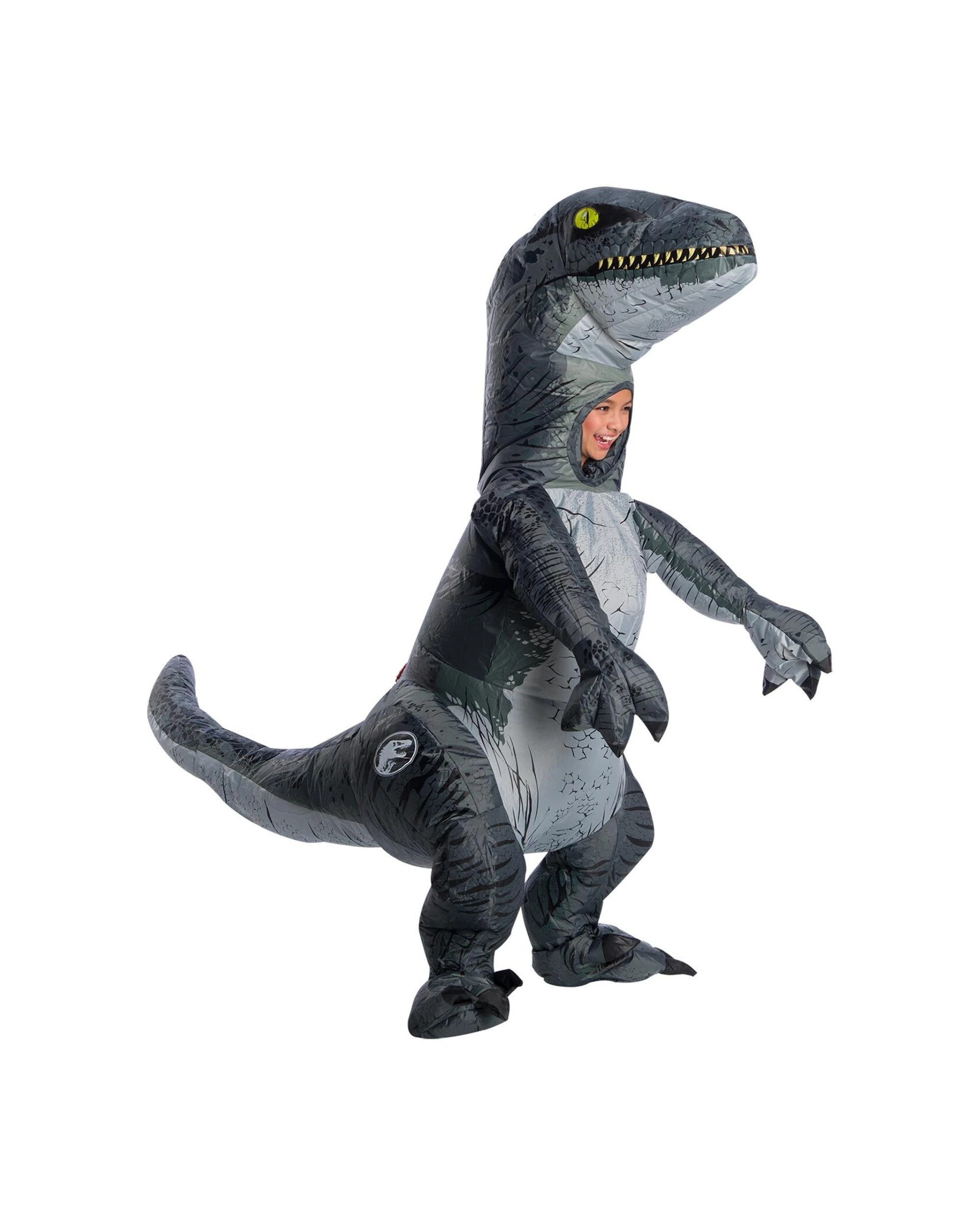 1 Rubies Velociraptor Inflatable Dress Up Costume Child One Size - Multi, 1 of 1