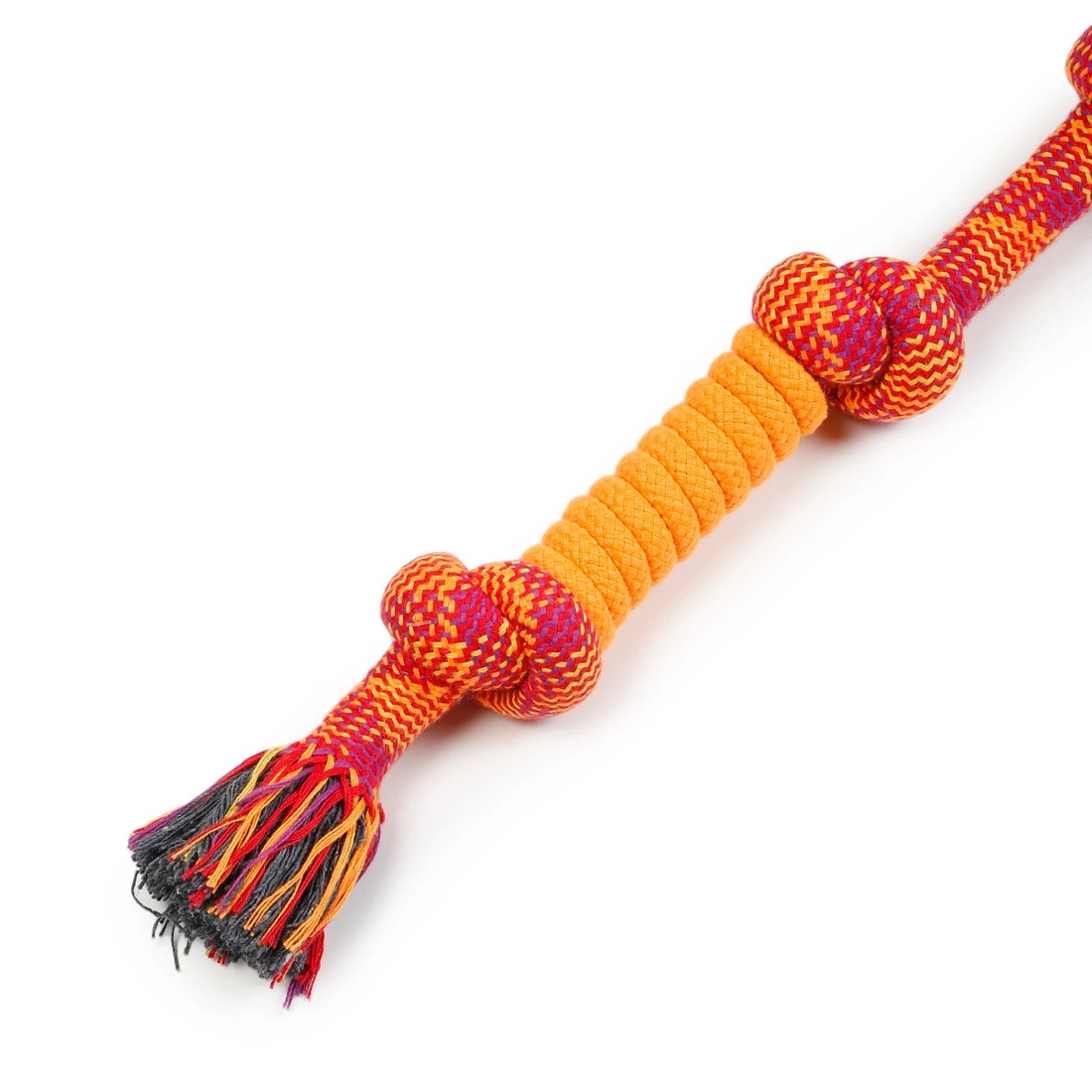 3 Pet Toy Rope 5 Knot Wrapped, 3 of 5