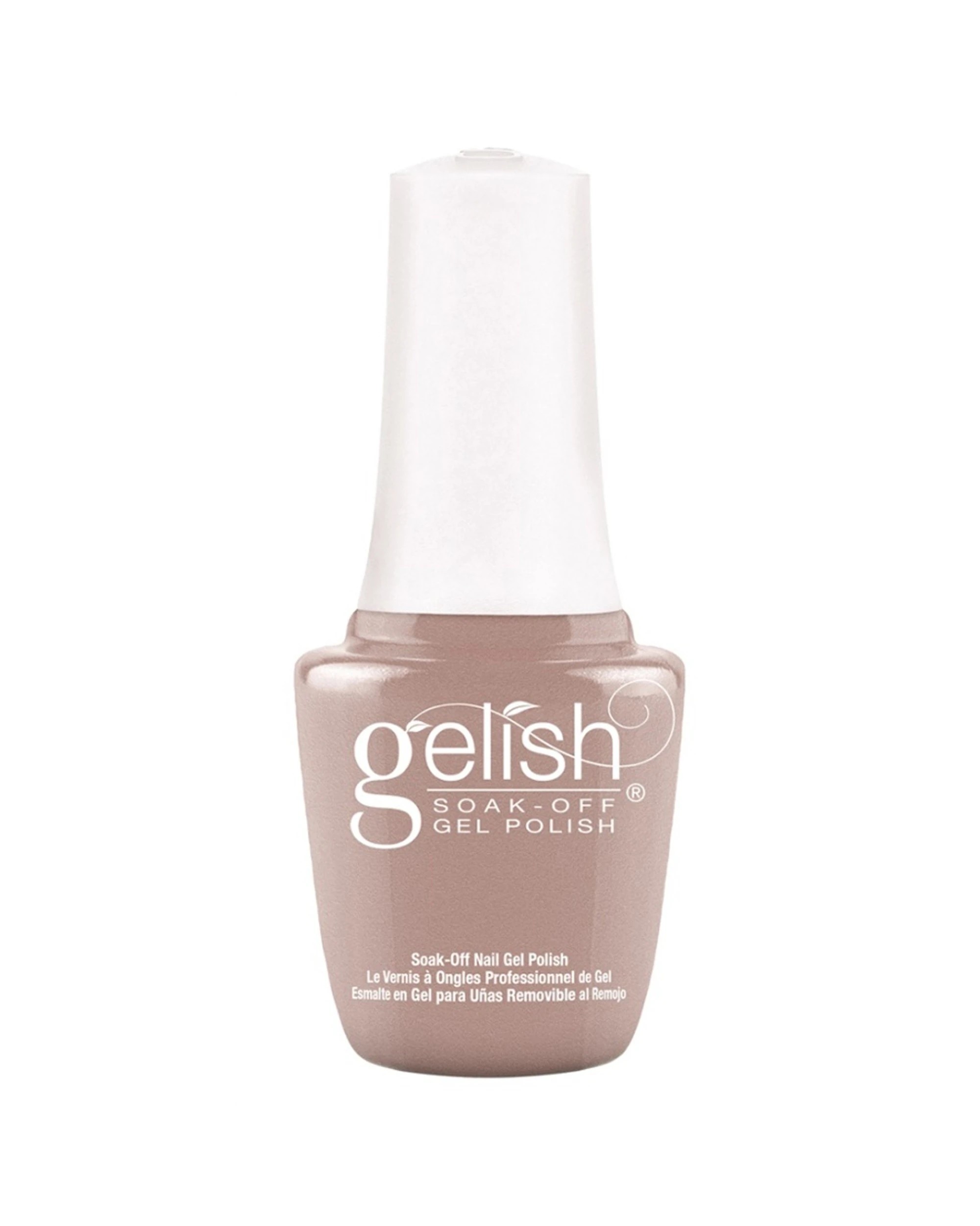 1 Gelish UV LED Soak Off Gel Nail Polish Skinny Vanilla Latte 9ml - Beige, 1 of 2