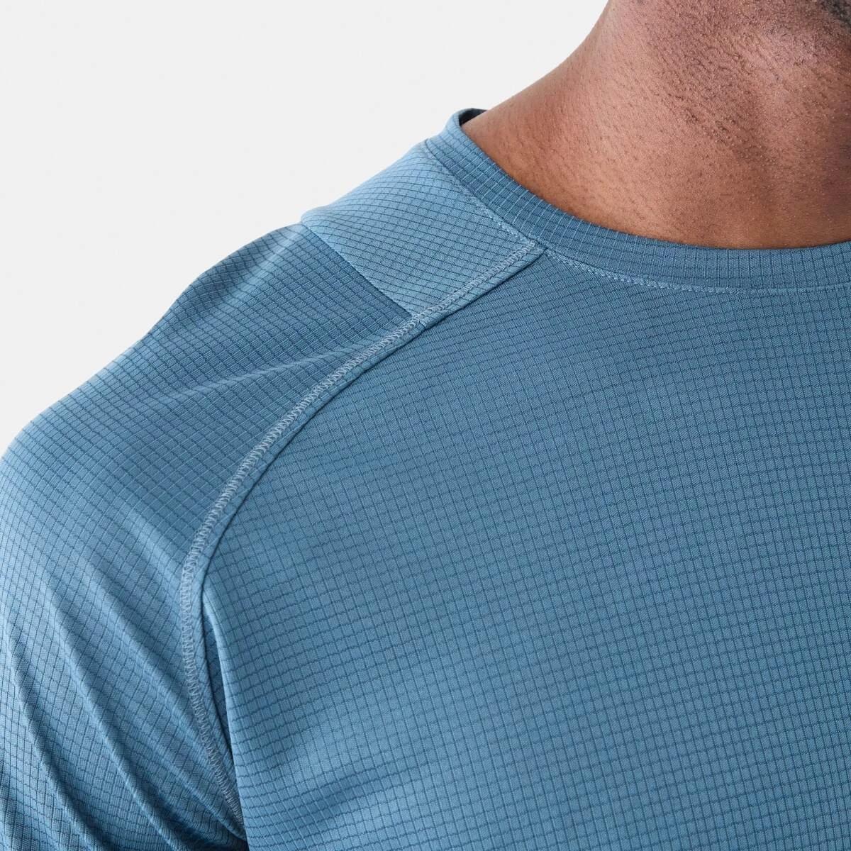 6 Active Mens Performance T-shirt Blu Wwood, 6 of 7