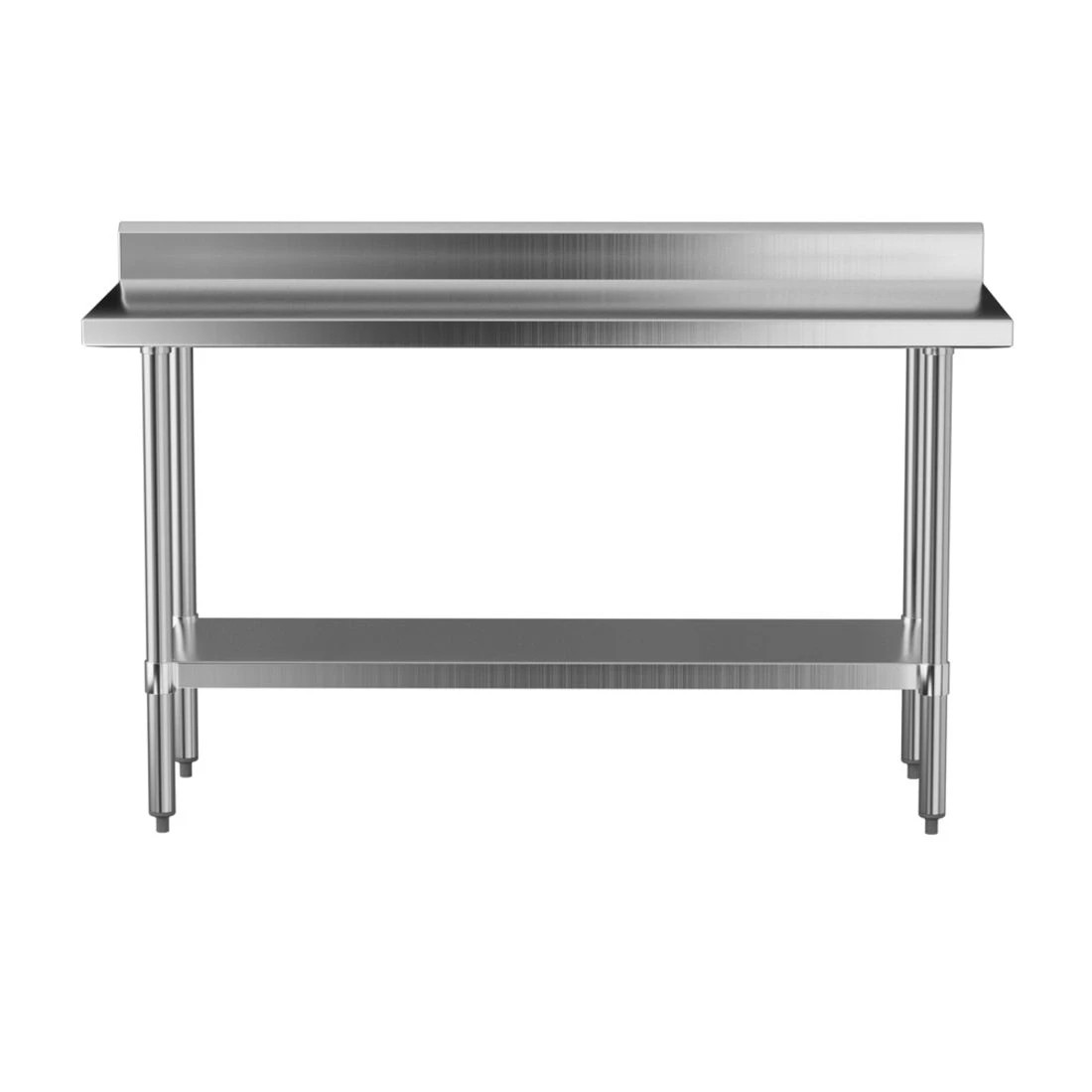 1 Cefito Stainless Steel  Kitchen  Bench w/ Splashback 1500x600MM - Silver, 1 of 4