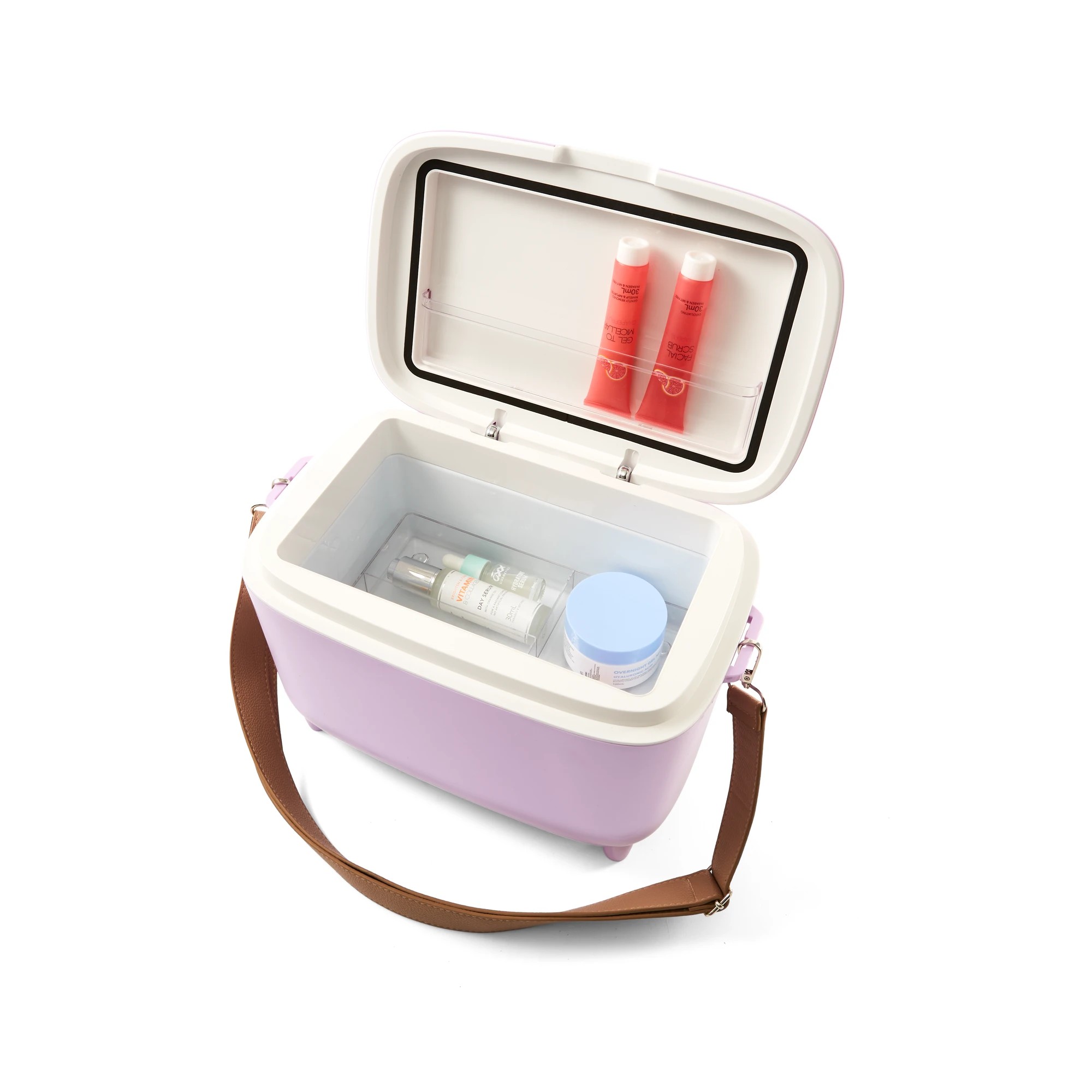 1 5.2L Cosmetics Cooler - Lilac, 1 of 10