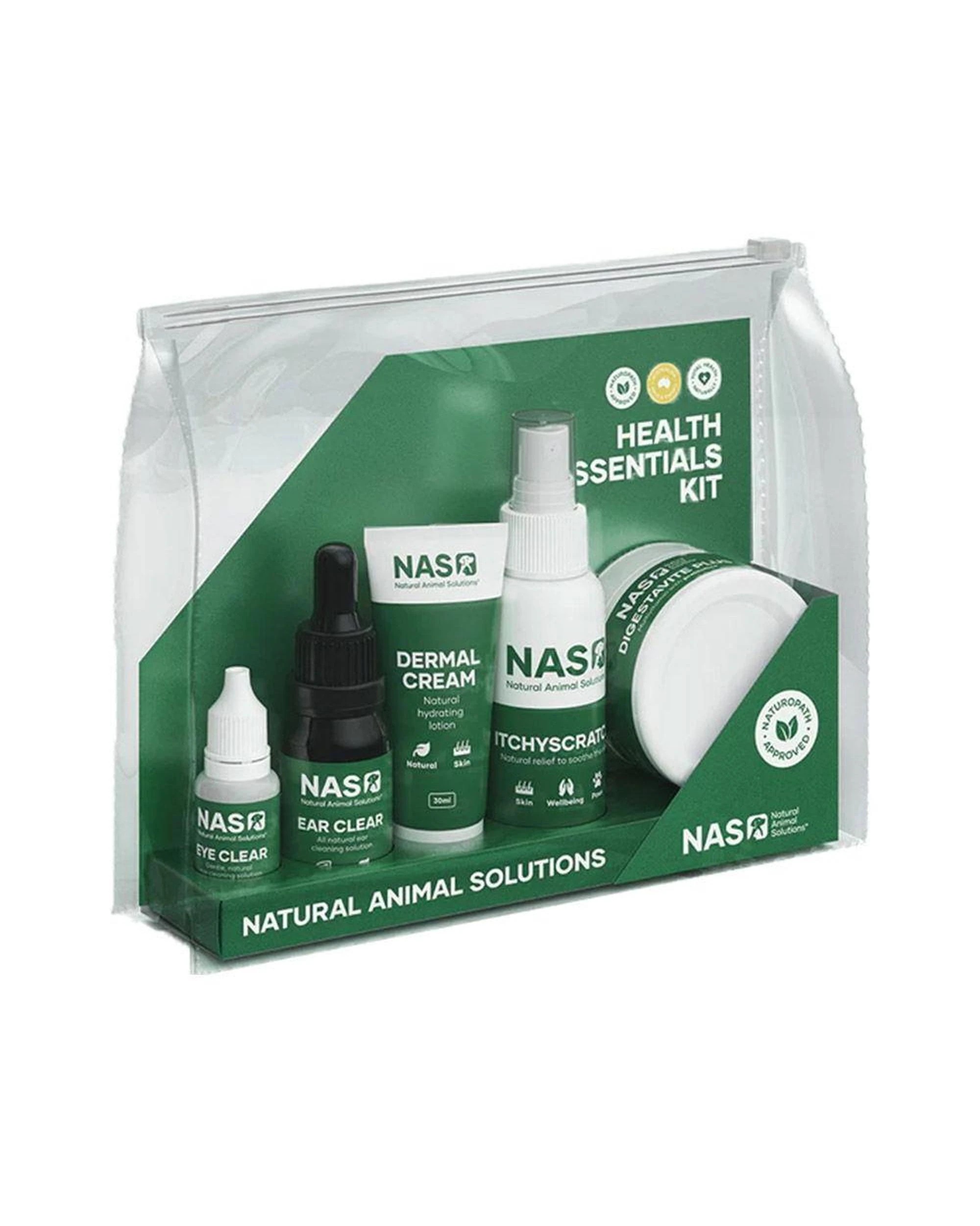 1 NAS Health Essentials Kit incl Eye Clear Ear Clear & Itchy Scratch, 1 of 1
