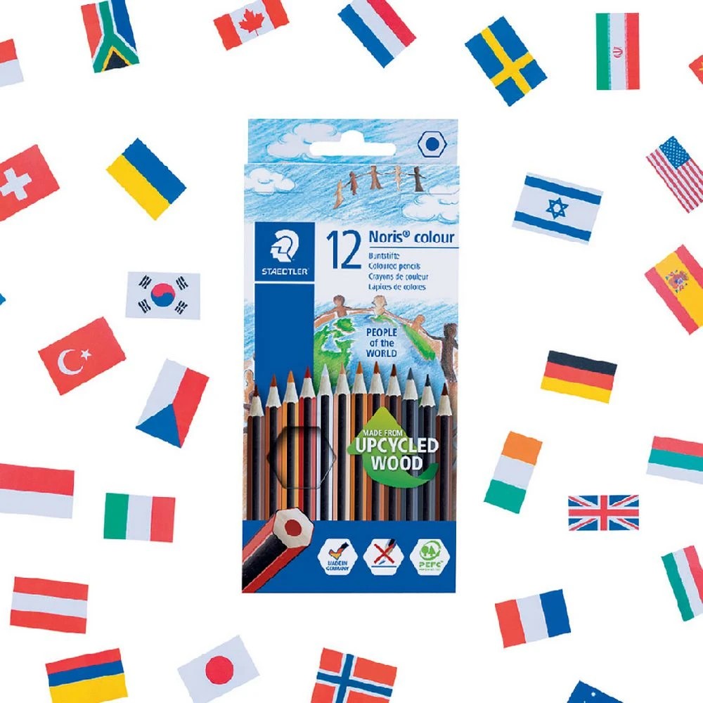 2 Staedtler People Of The World Coloured Pencils 12 Pack, 2 of 6